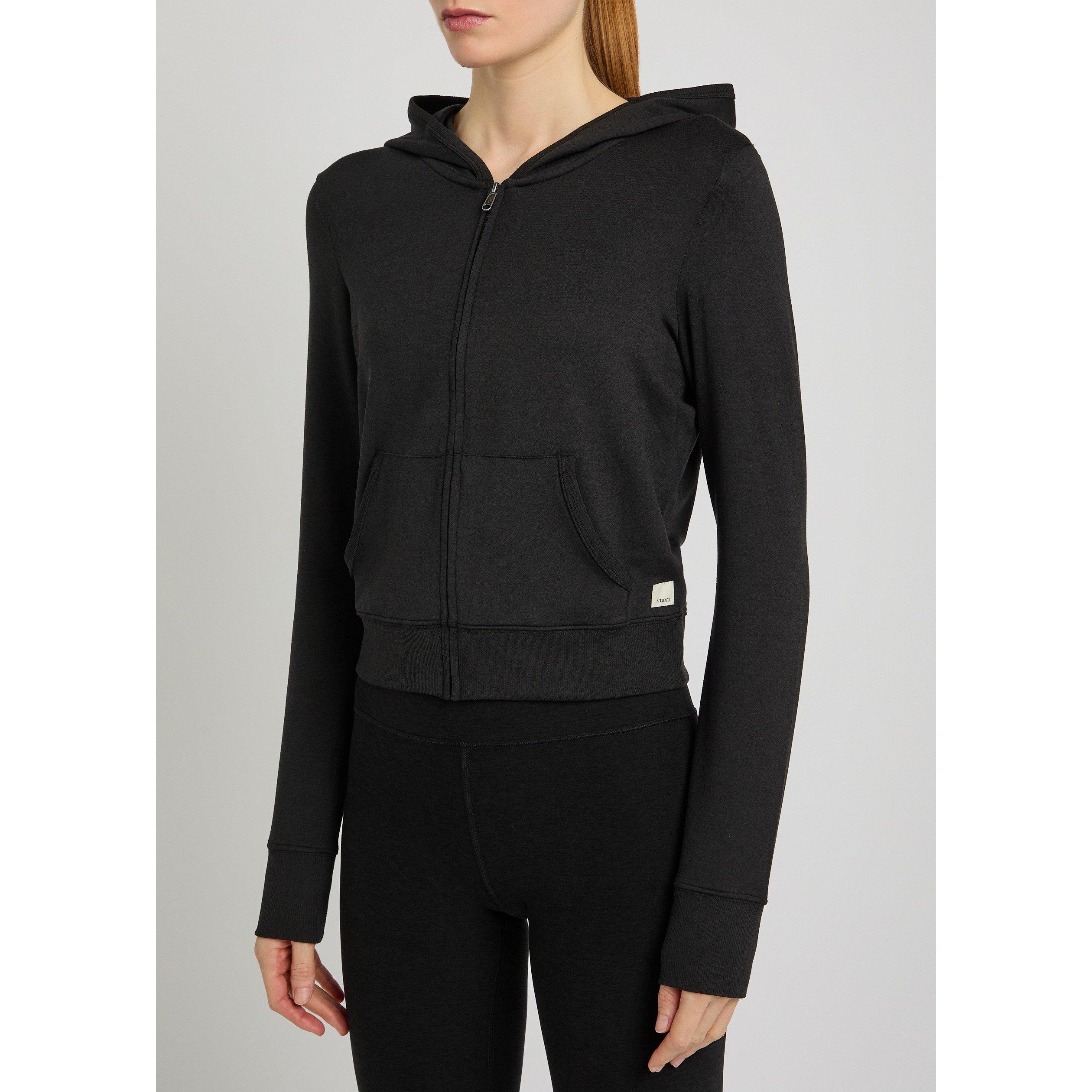 BLACK - Vuori - H HALO MINI FULL ZIP HOODIE - 2