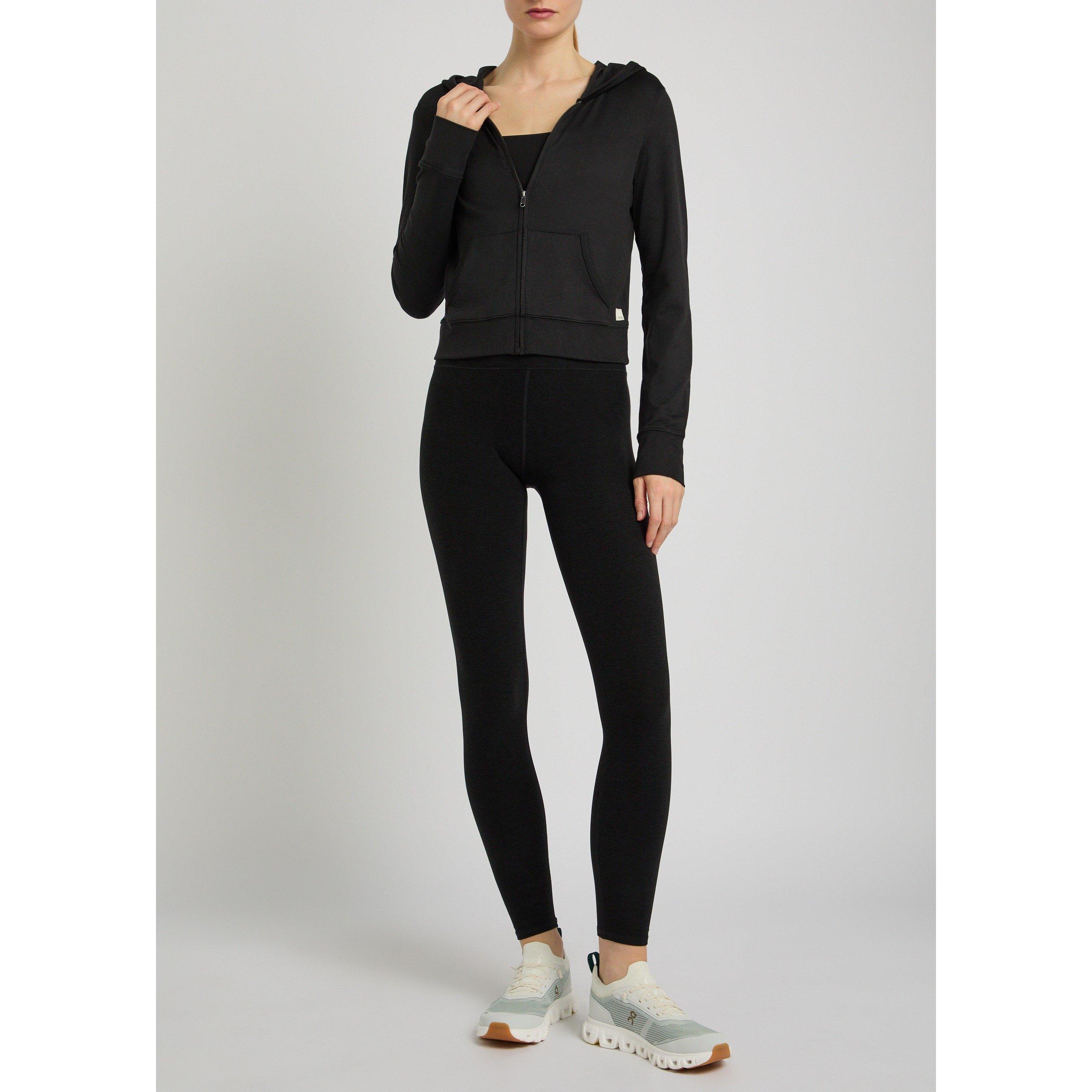 BLACK - Vuori - H HALO MINI FULL ZIP HOODIE - 5