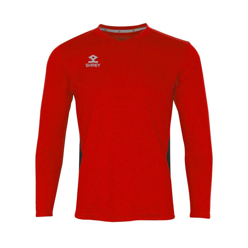 Red/Black - Shrey - Performance T20 Shirt Long-Sleeve 99 - 1