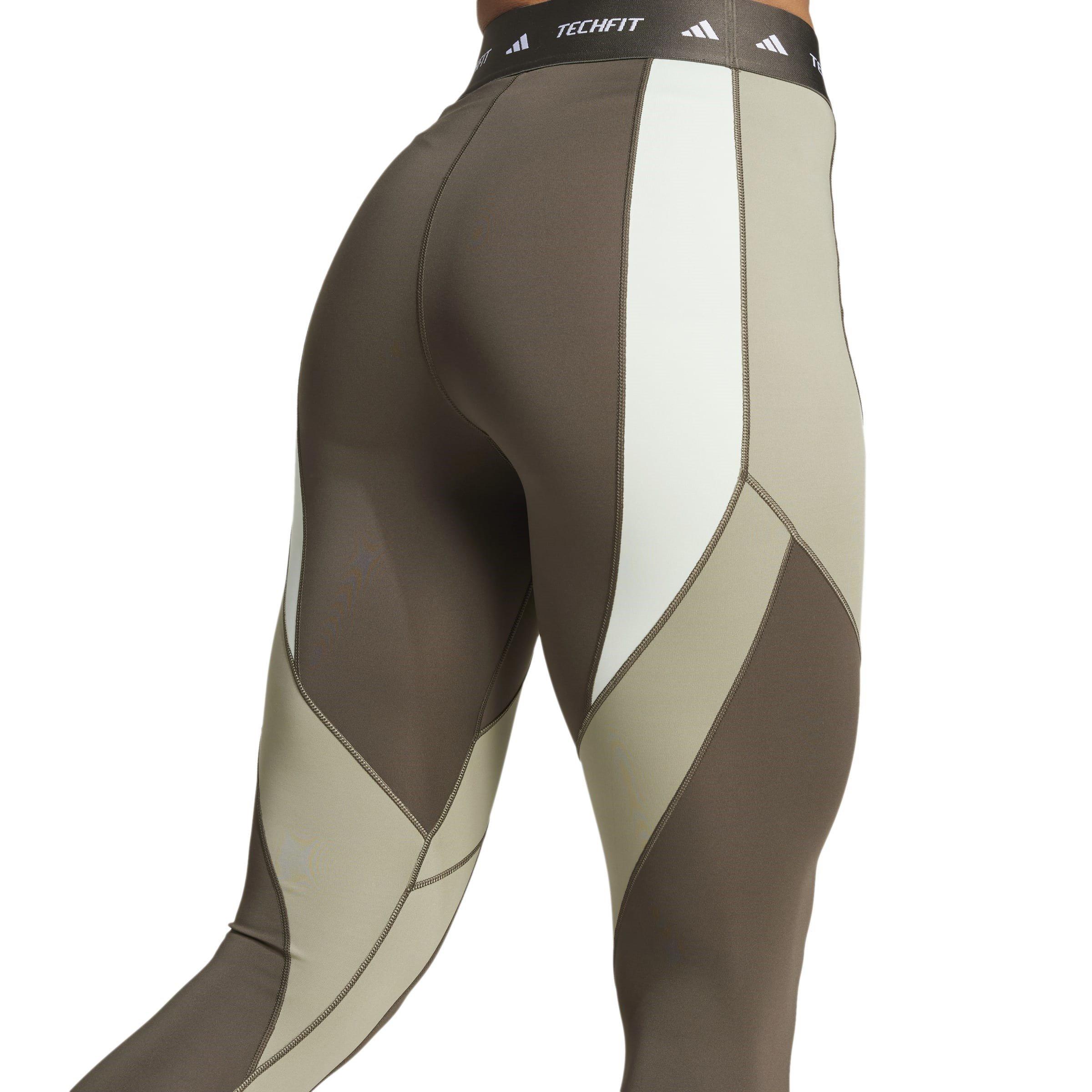 adidas TECHFIT 7/8 Colourblock Leggings Womens Performance