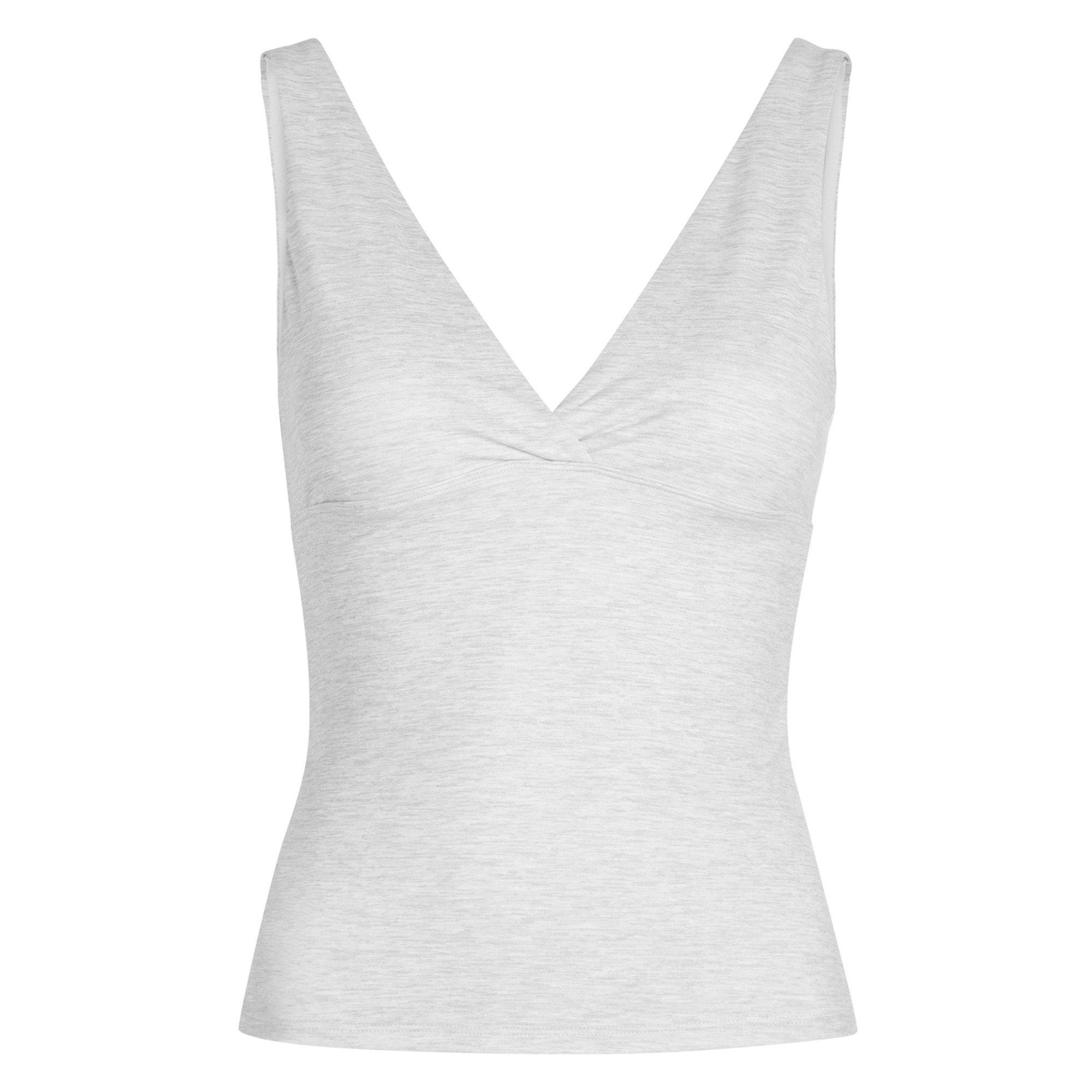 GREY - Tala - T DAYFLEX V NECK VEST LG LNTGH