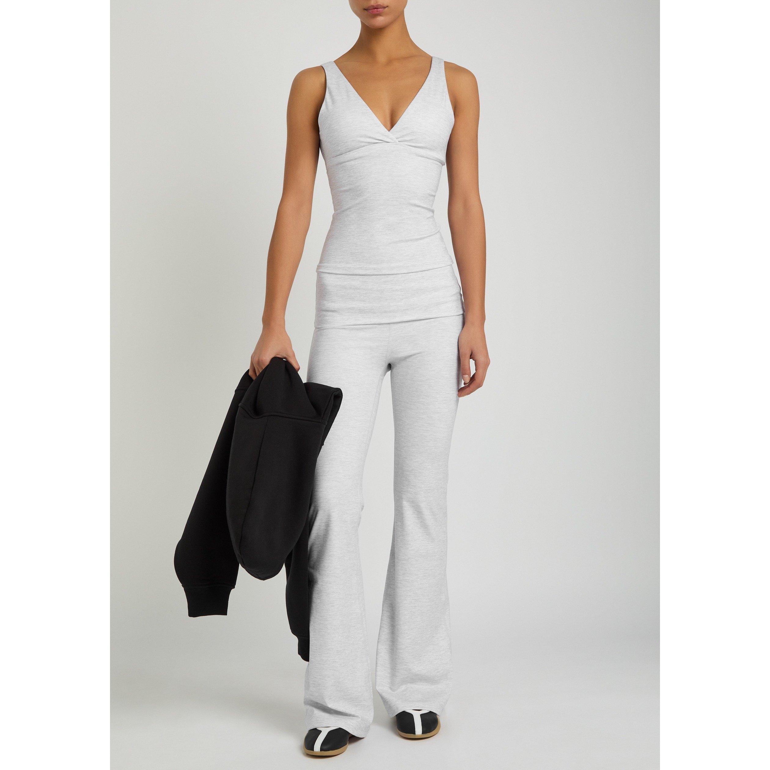 GREY - TALA - T DAYFLEX V NECK VEST LG LNTGH - 5