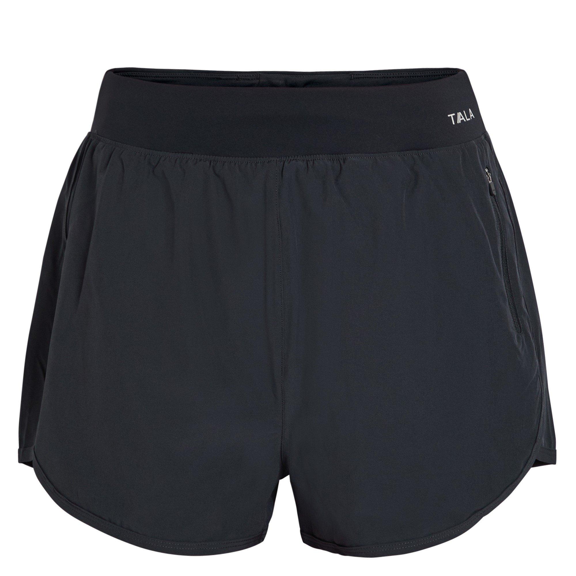 NAVY - TALA - Women's SkinLuxe 2-in-1 Gym Shorts - 1