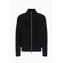 Armani Exchange Zip-Up Cardigan