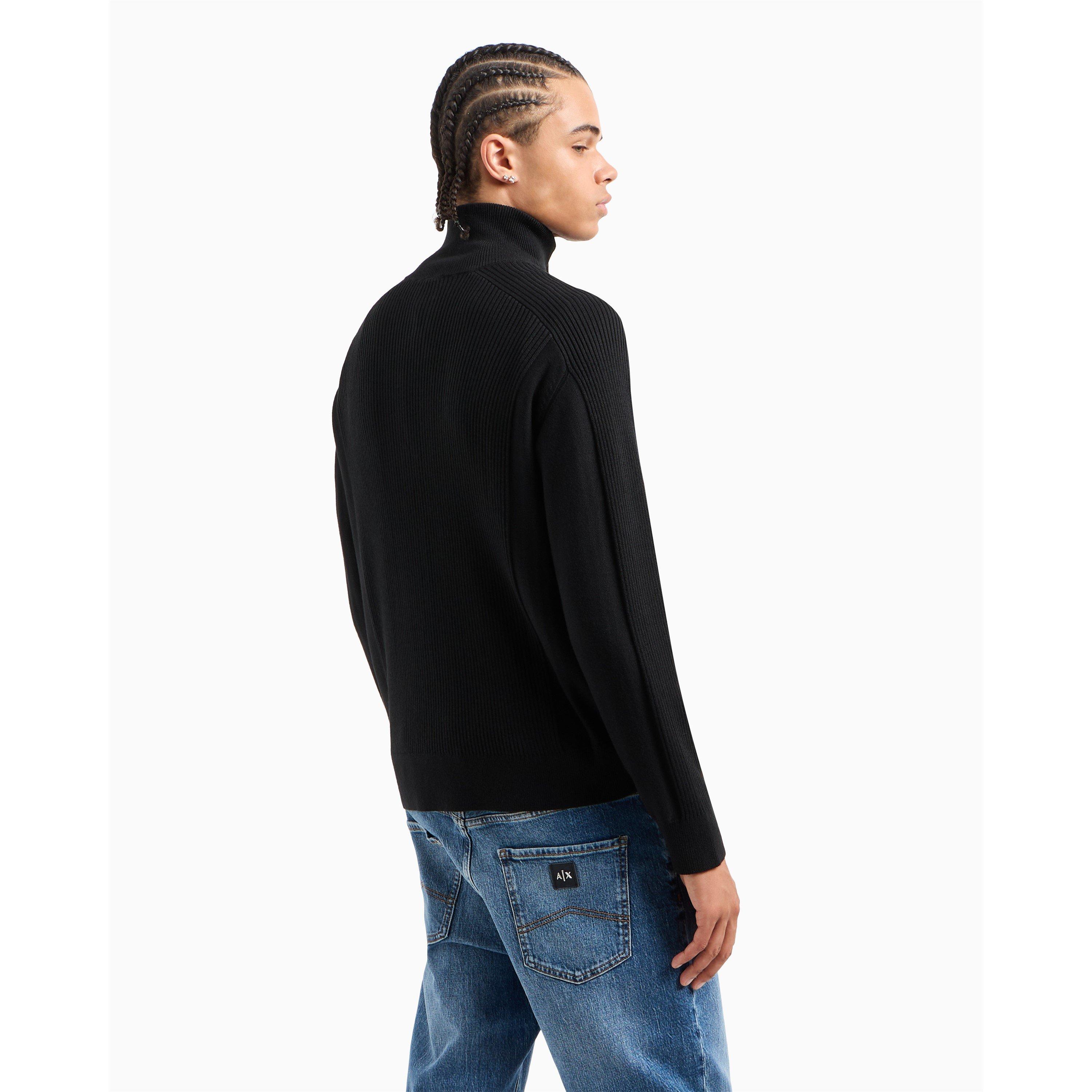 Armani Exchange | Zip-Up Cardigan | Crew Neck Jumpers | USC