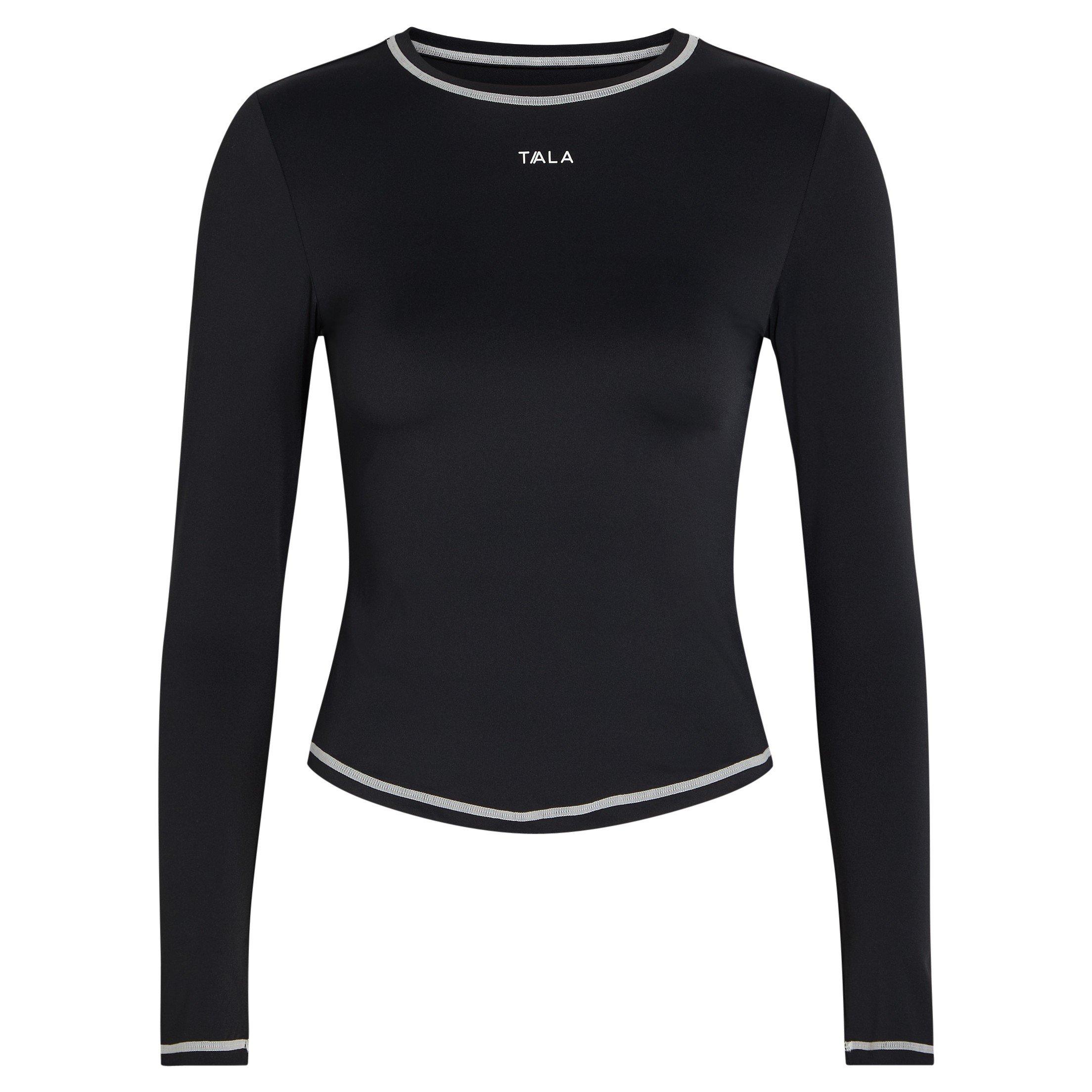 BLACK - Tala - T ULTRALITE LS ACTIVE TEE