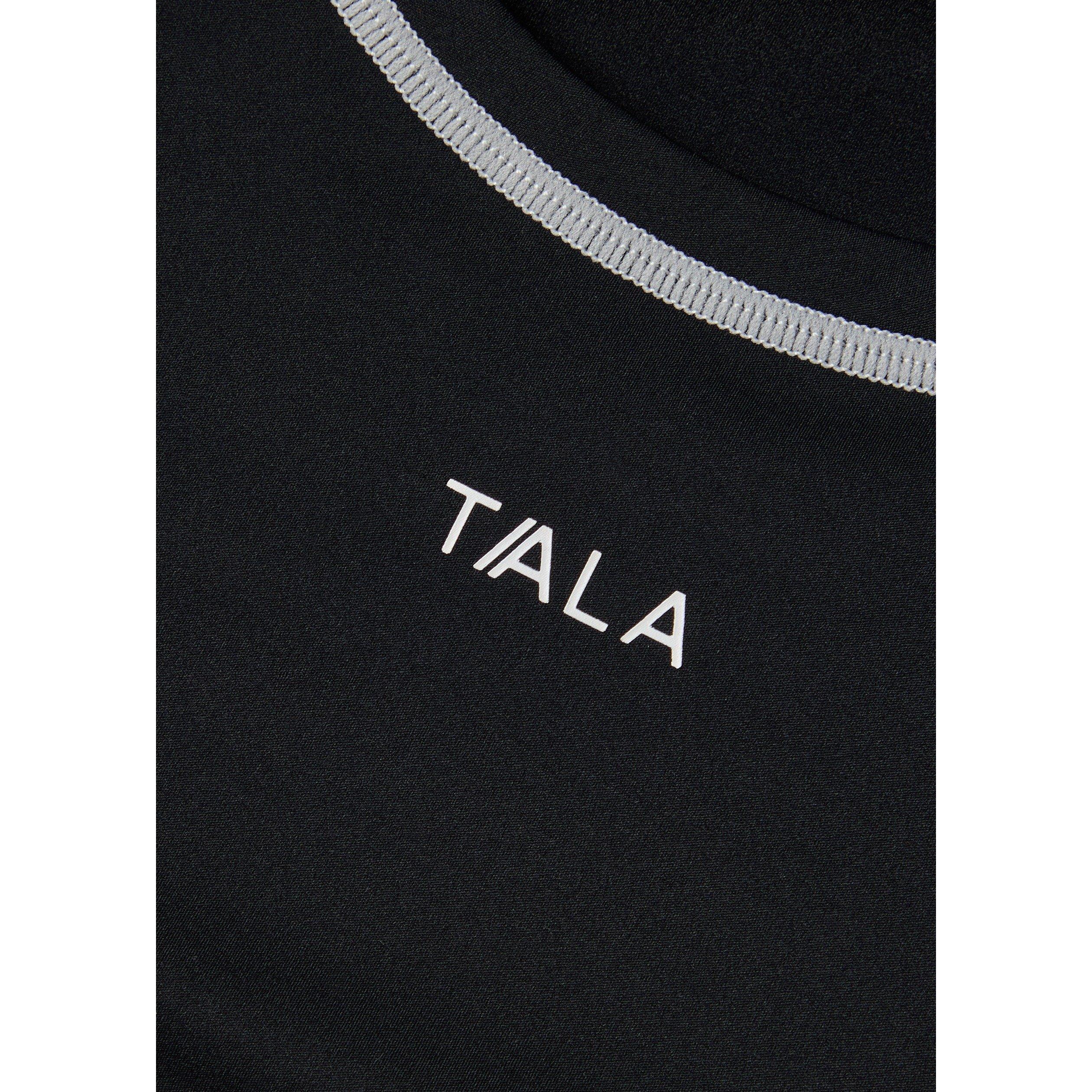 BLACK - TALA - Women's Long-Sleeve Crew-Neck Slim-Fit Performance T-Shirt - 4