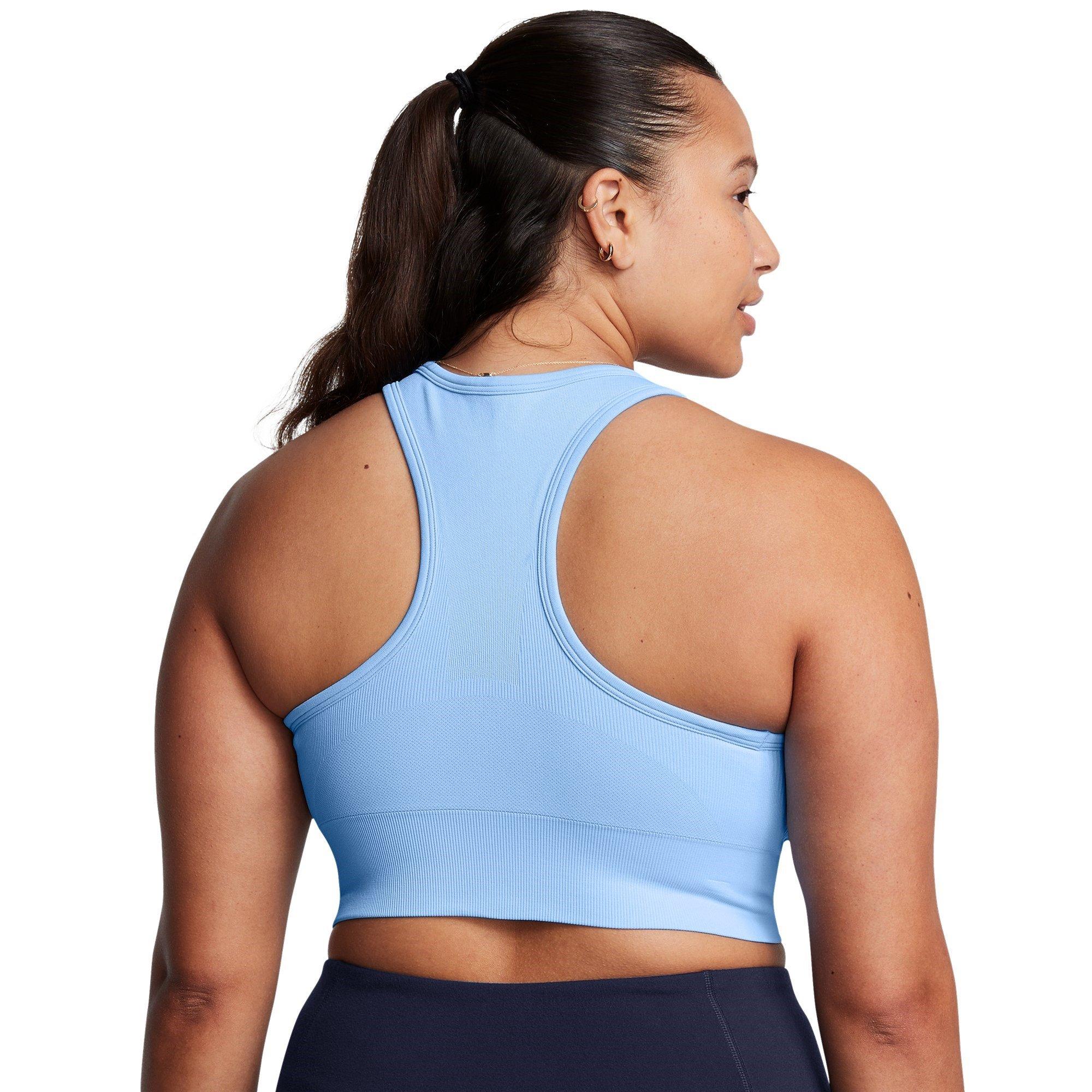 Blue - Under Armour - Vanish Seamless Medium Impact Sports Bra - 12