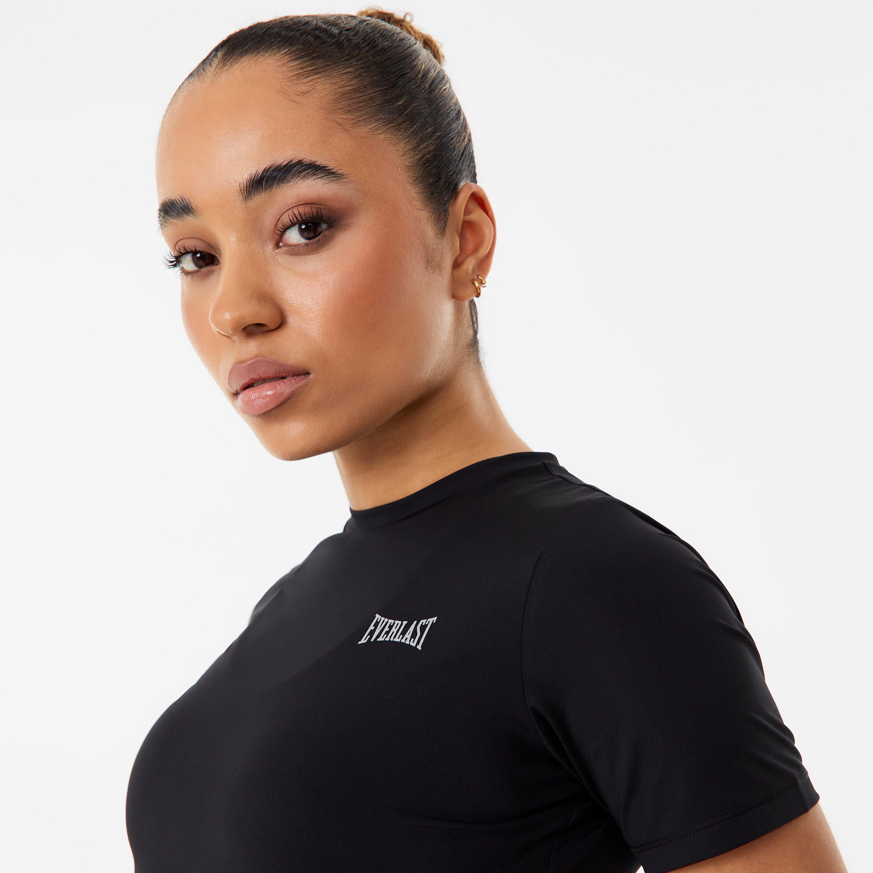 Black - Everlast - Training T-shirt Womens - 3