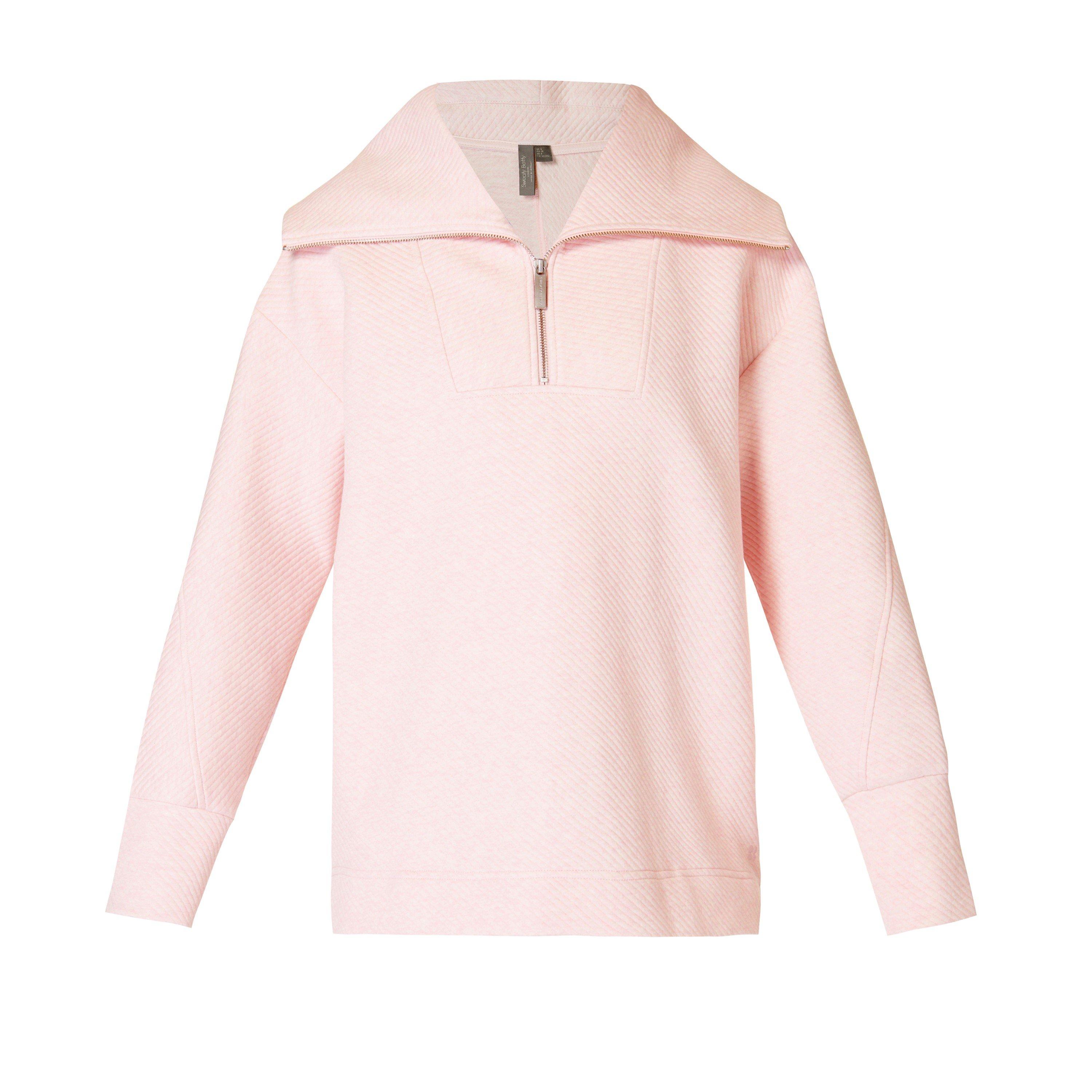 neutral pink - Sweaty Betty - Women's Radiant Crew Neck Jumper - 5