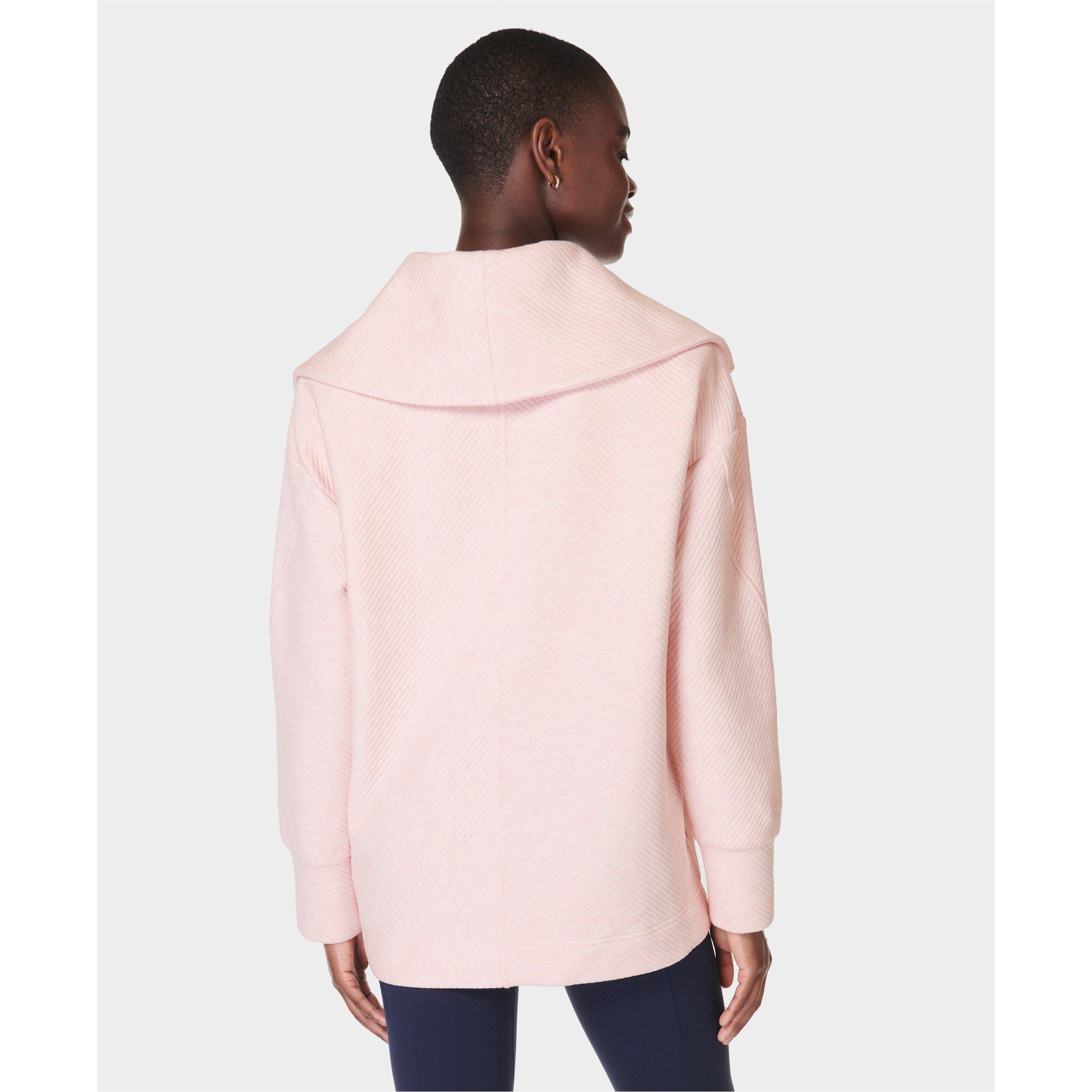 neutral pink - Sweaty Betty - Women's Radiant Crew Neck Jumper - 3