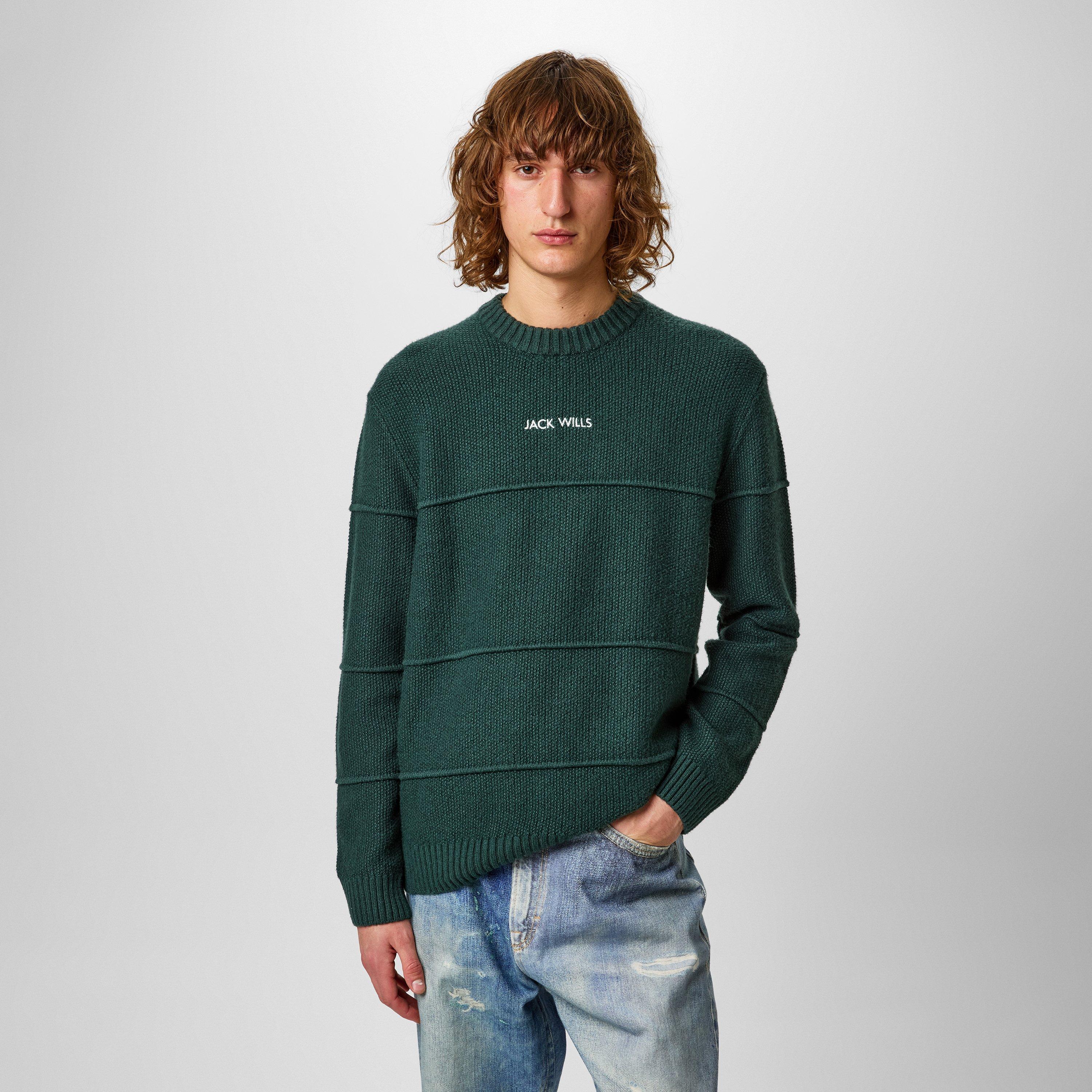 Evergreen - Jack Wills - Boucle Knit Crew Sweater - 3