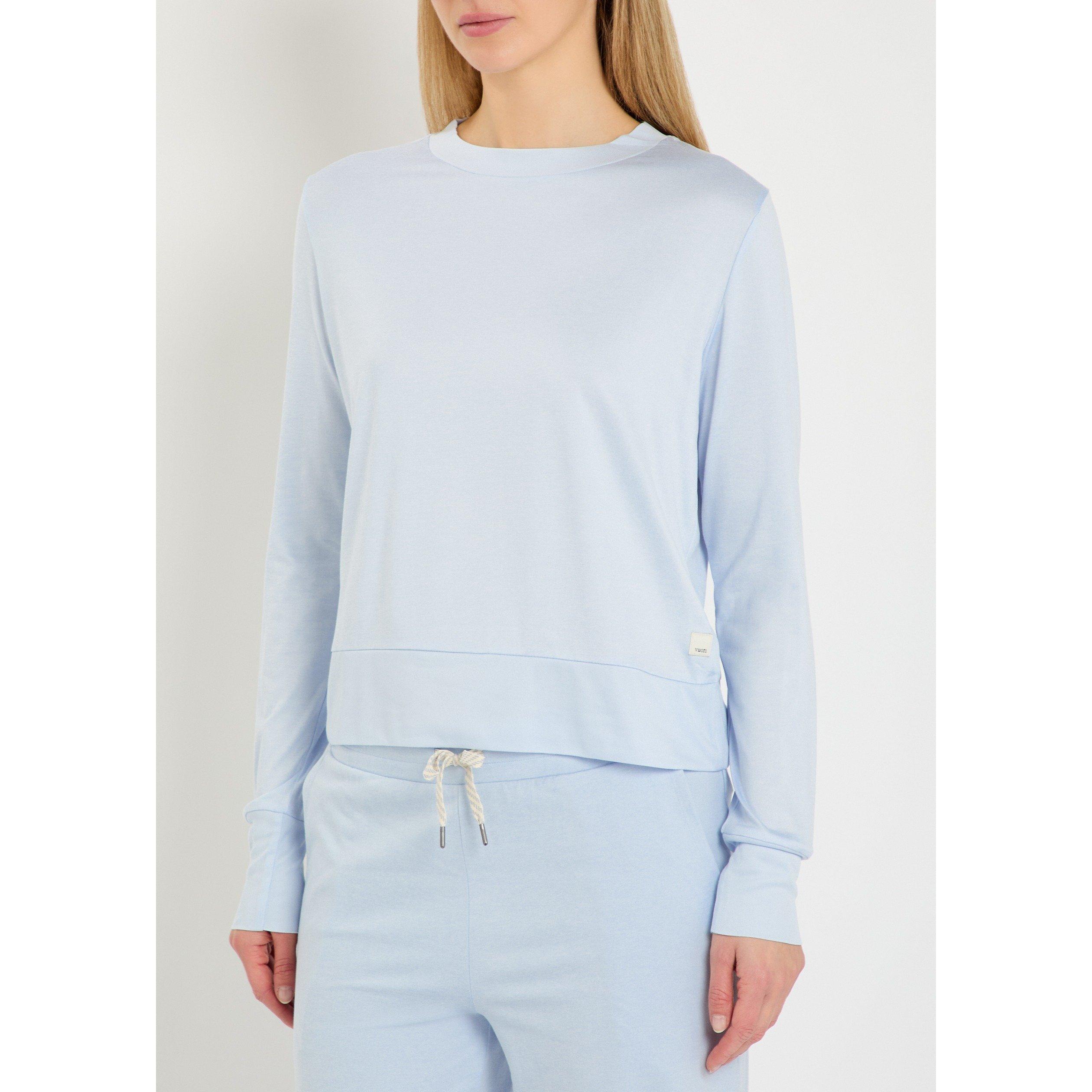 LIGHT BLUE - Vuori - Women's SW Daydream Long-Sleeve Crew-Neck Oversized-Fit T-Shirt - 2