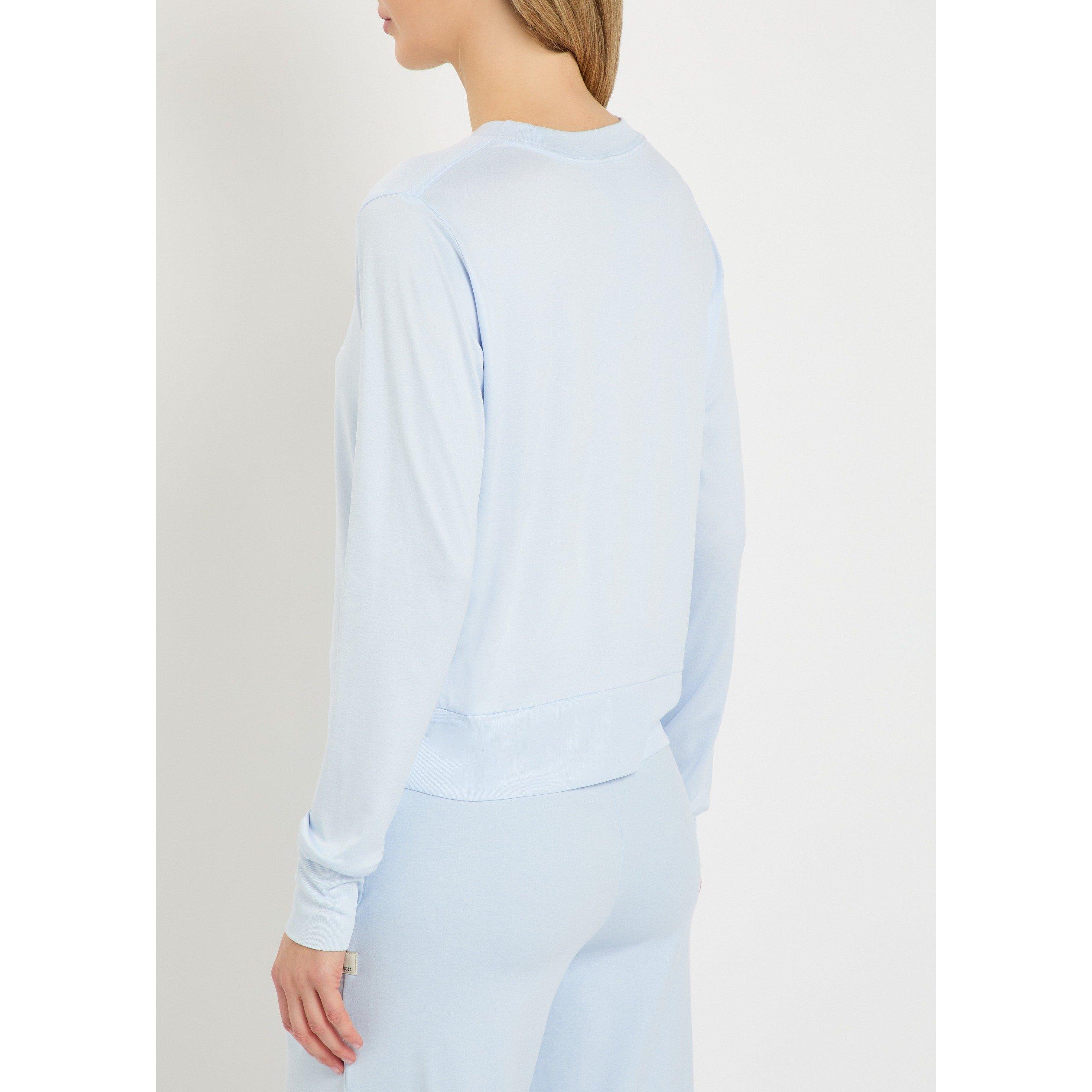LIGHT BLUE - Vuori - Women's SW Daydream Long-Sleeve Crew-Neck Oversized-Fit T-Shirt - 3