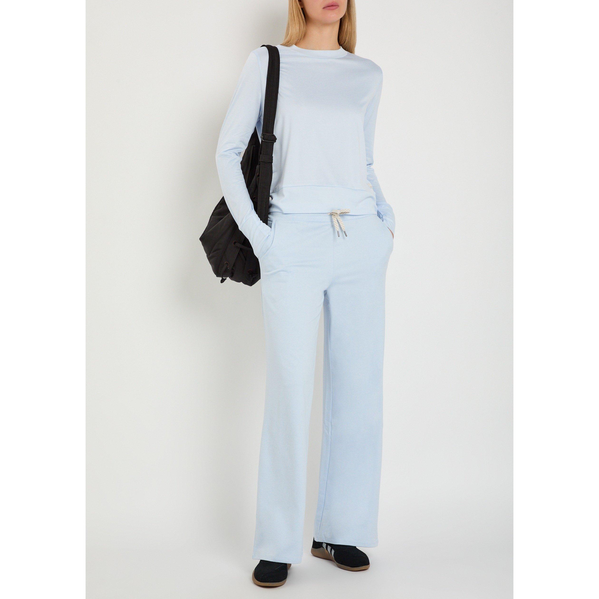 LIGHT BLUE - Vuori - Women's SW Daydream Long-Sleeve Crew-Neck Oversized-Fit T-Shirt - 5