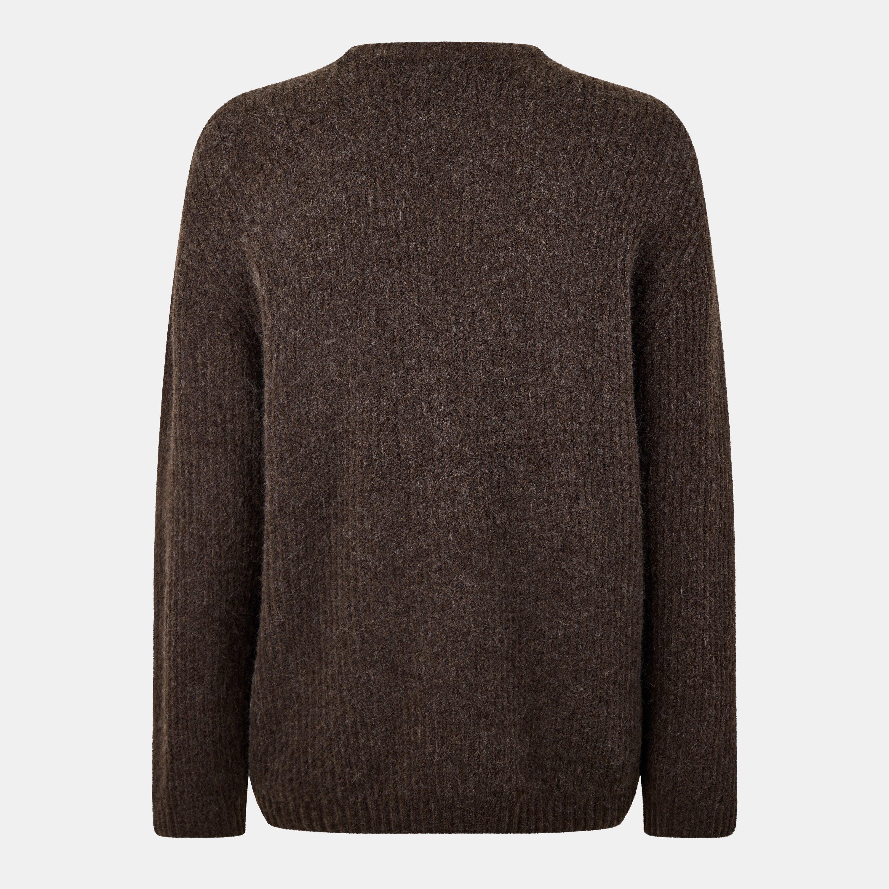 Coffee Marl - Jack Wills - Cosy Slouch Crew Neck Jumper - 2