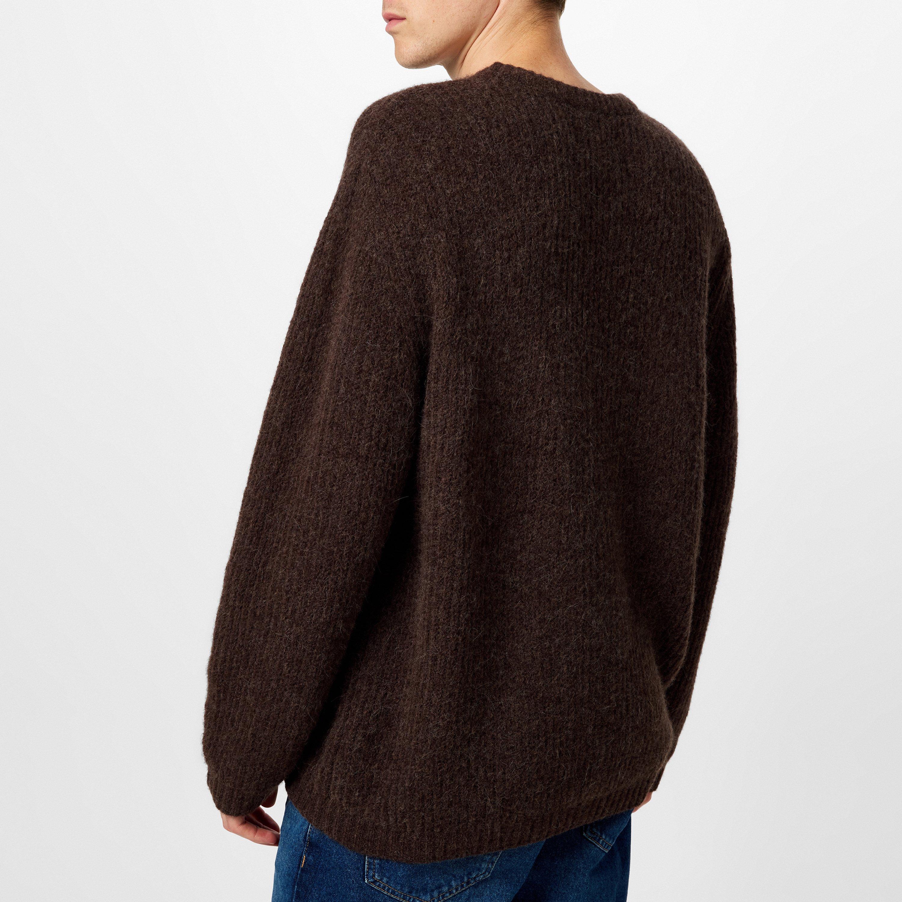 Coffee Marl - Jack Wills - Cosy Slouch Crew Neck Jumper - 3