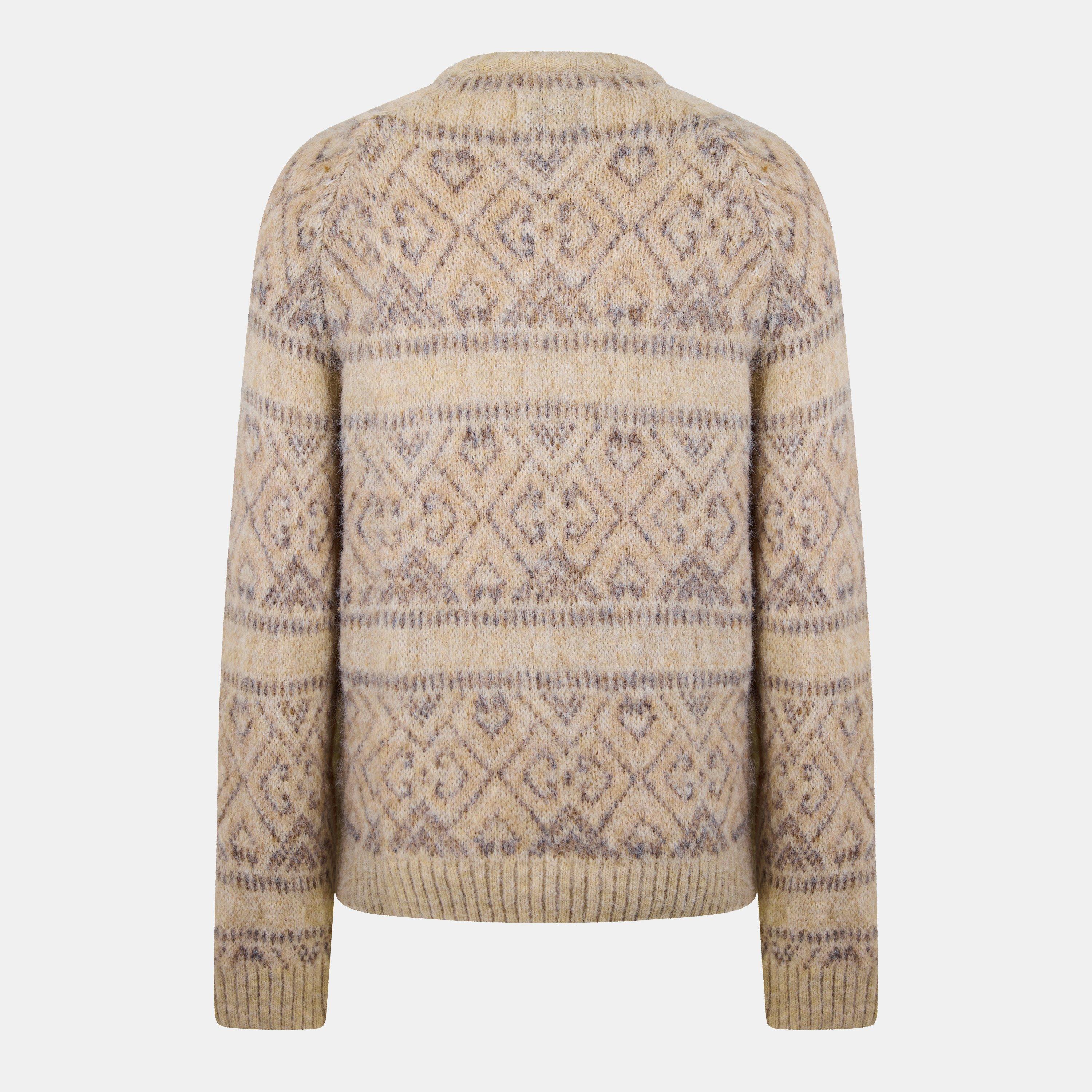 Willow Marl - Jack Wills - Tonal Jacquard Crew Sweater - 2