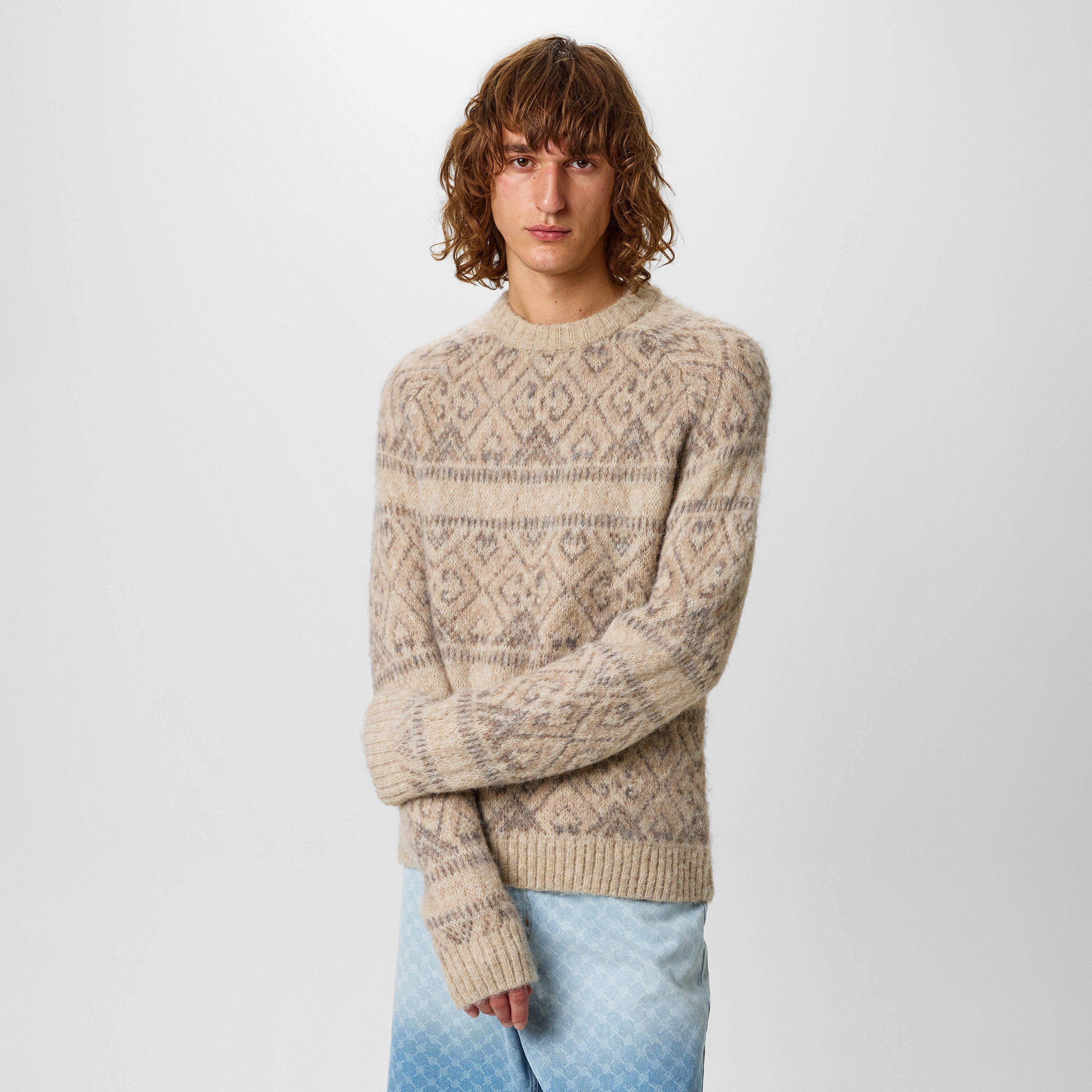 Willow Marl - Jack Wills - Tonal Jacquard Crew Sweater - 3