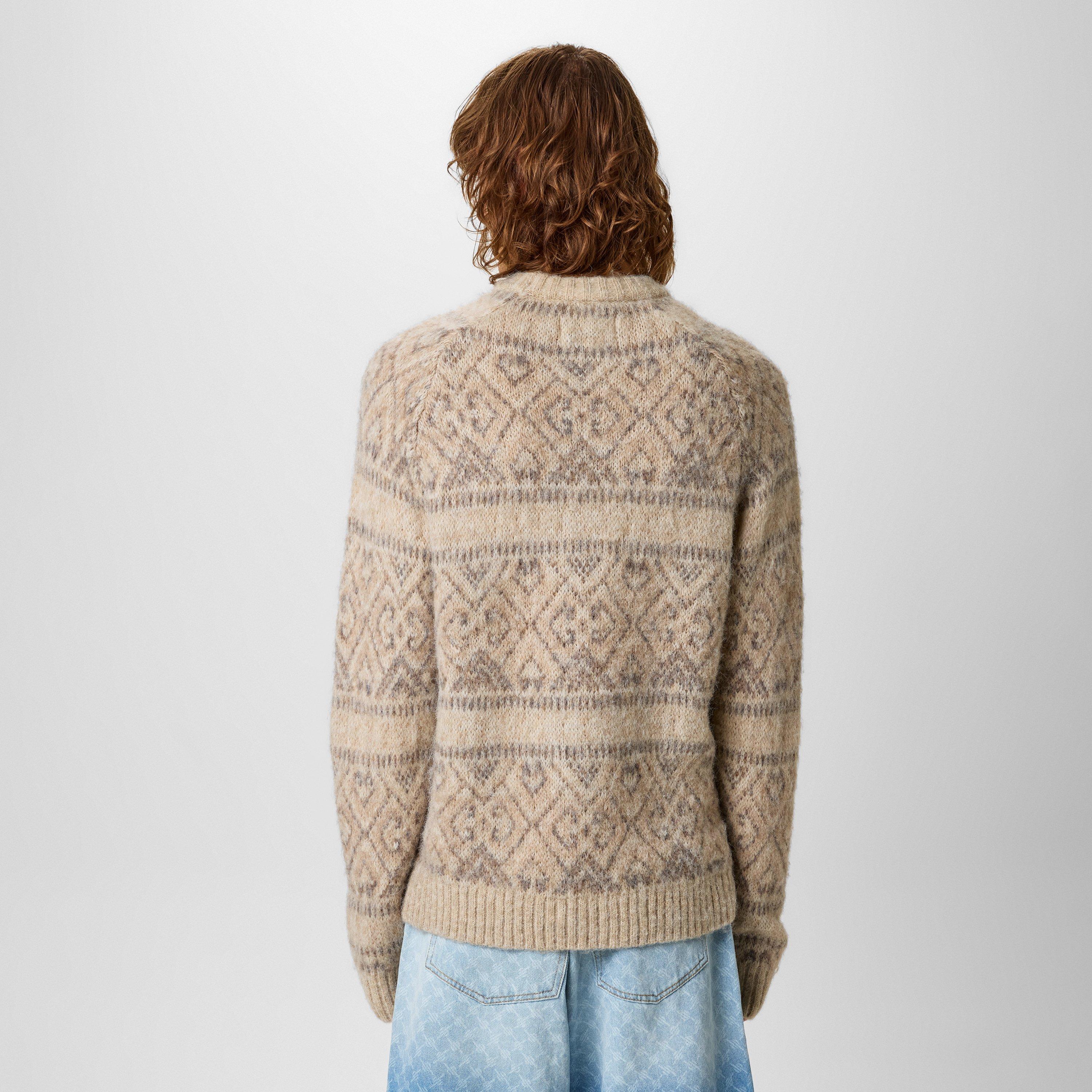 Willow Marl - Jack Wills - Tonal Jacquard Crew Sweater - 4