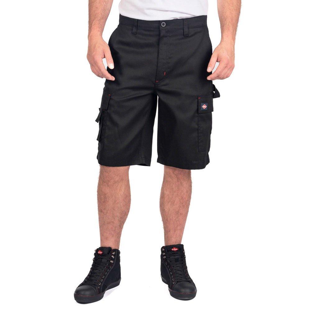 Nero - Lee Cooper - Workwear Cargo Shorts Mens - 3