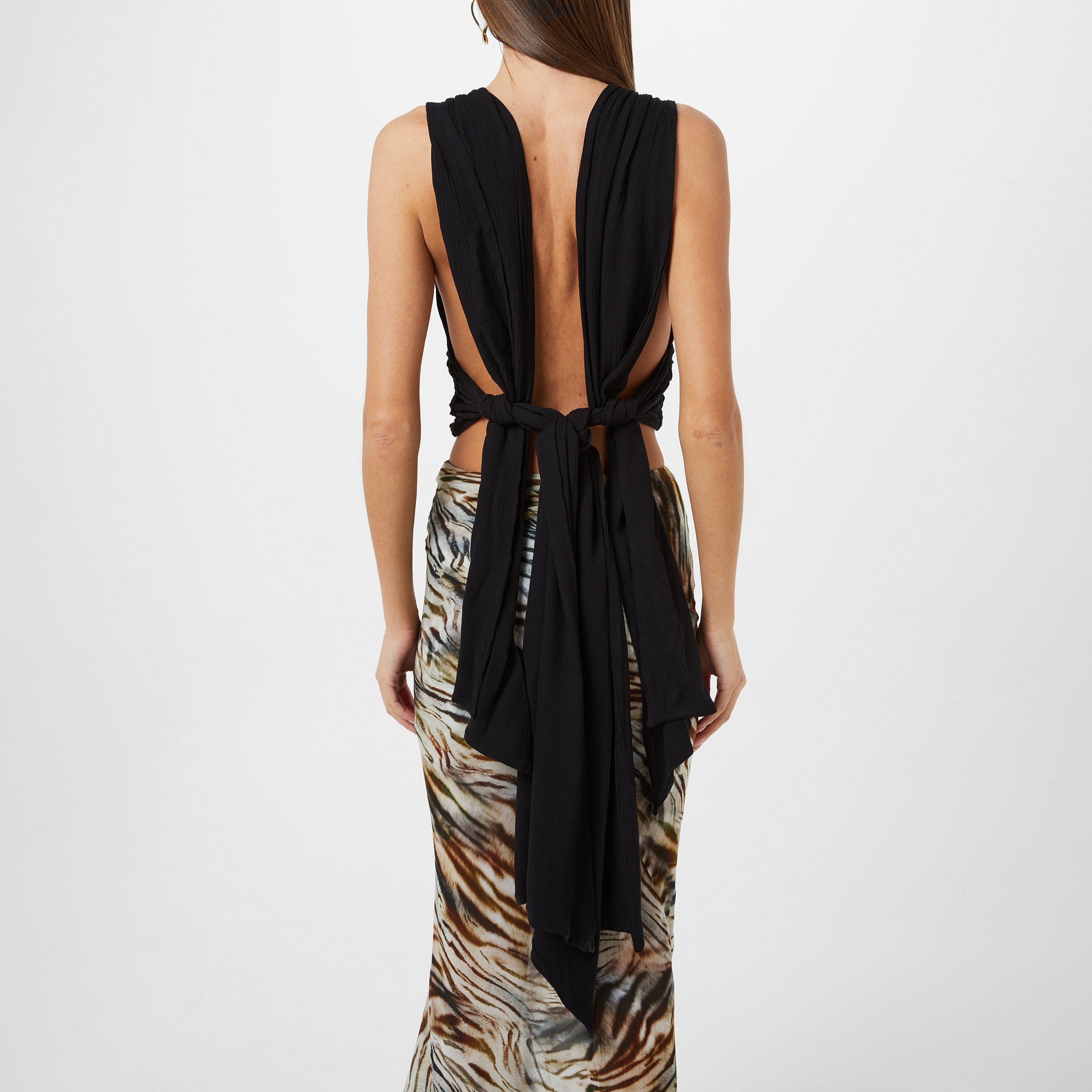 Black - JBQ - Women's Sara Cut Out Top - 3