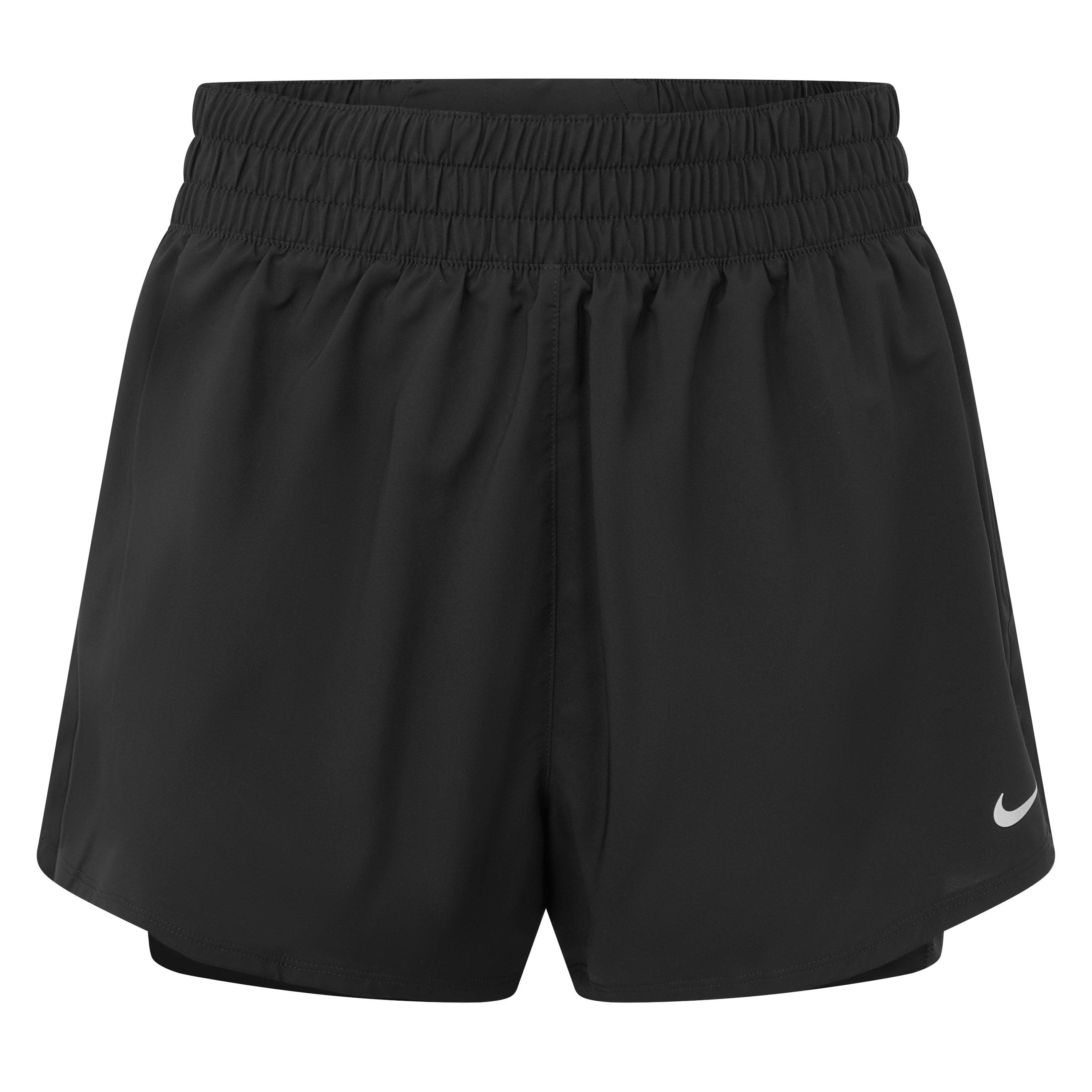 PRETO/REFLETIVO - Nike - One Dri-FIT High-Waist 3 - 1