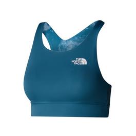 The North Face The North Face W Flex Reversible Bra Print Mallard
