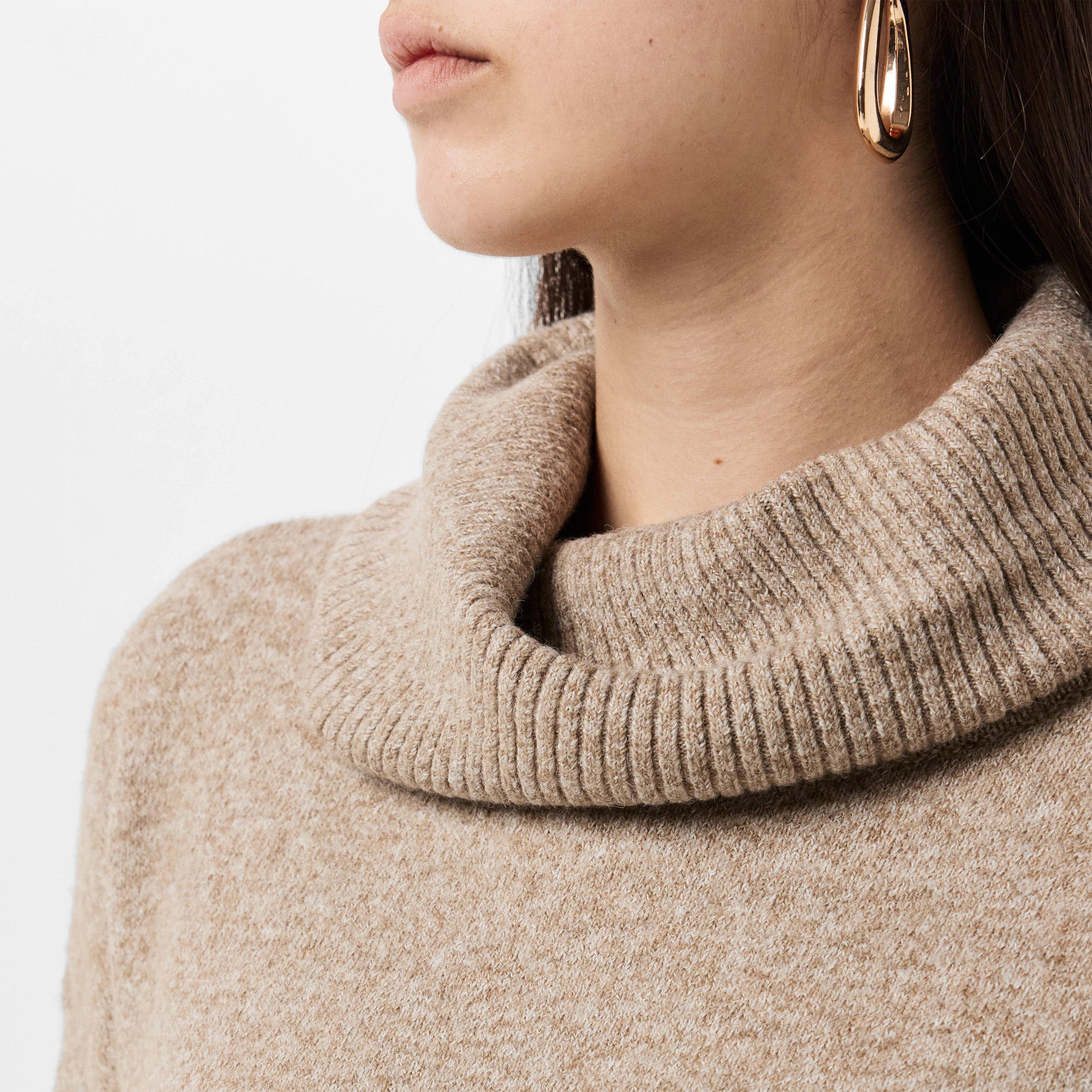 Sépia - Vero Moda - Women's Doffy Crew Neck Jumper - 5