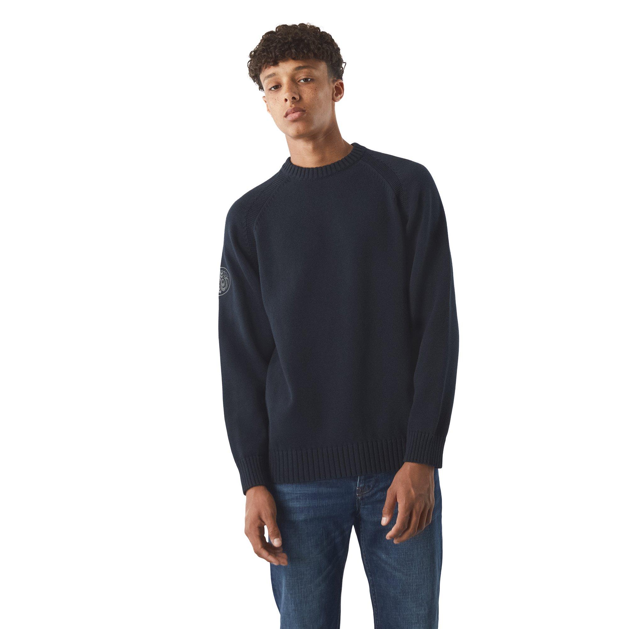 Black - Pretty Green - Men's Mason Knitted Crew Neck Jumper - 3