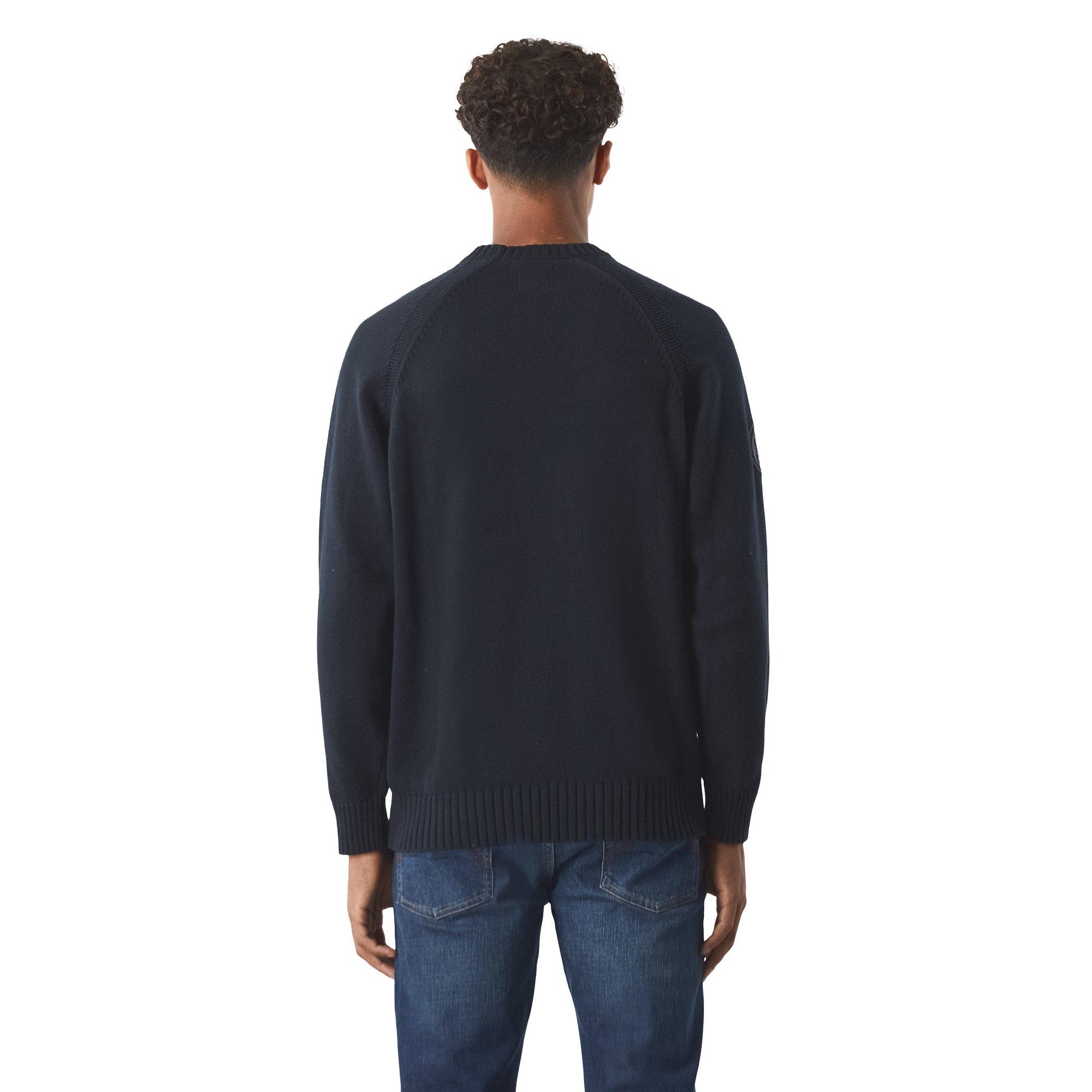 Black - Pretty Green - Men's Mason Knitted Crew Neck Jumper - 4