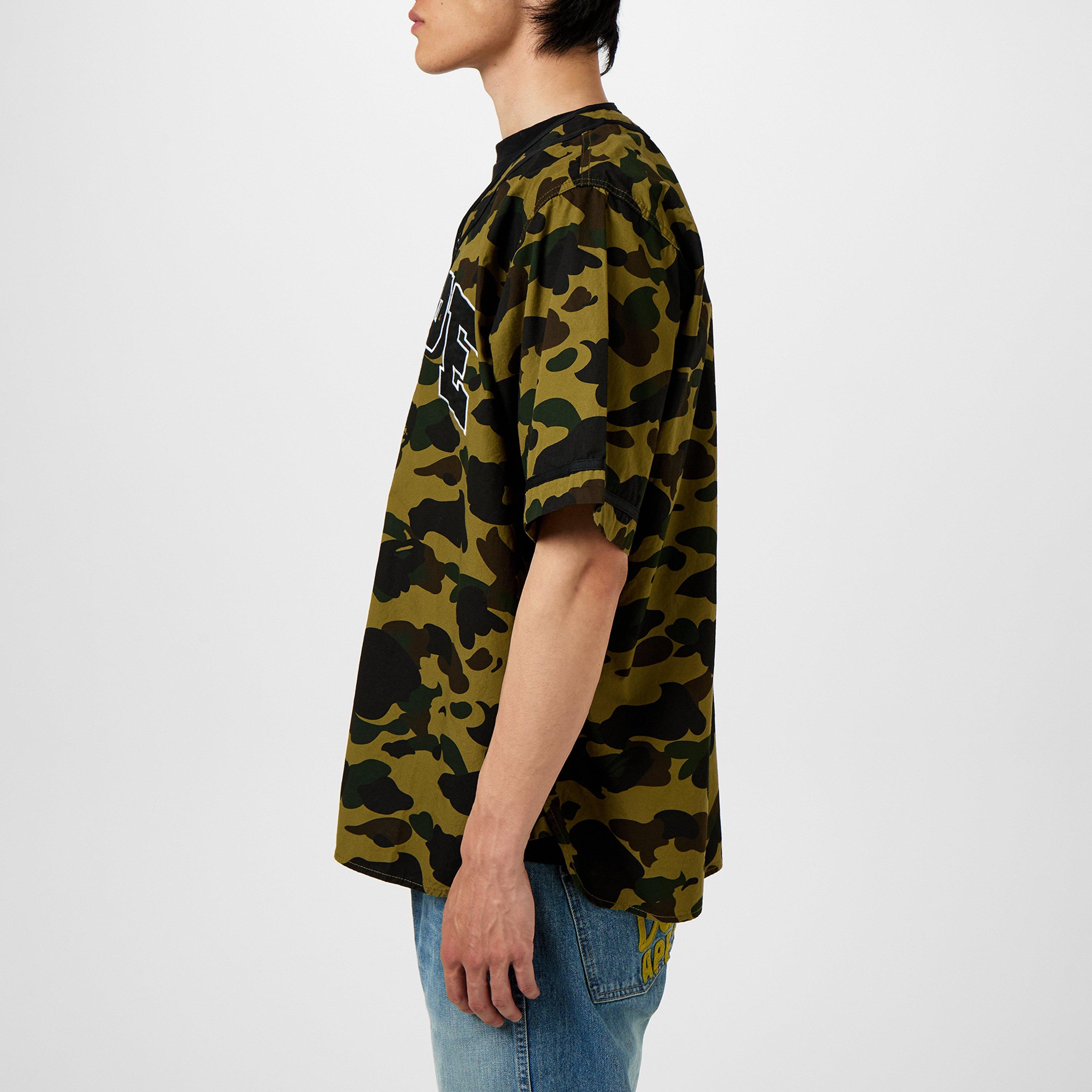 Green - A Bathing Ape - Men's Short-Sleeve Bowling Shirt - 2