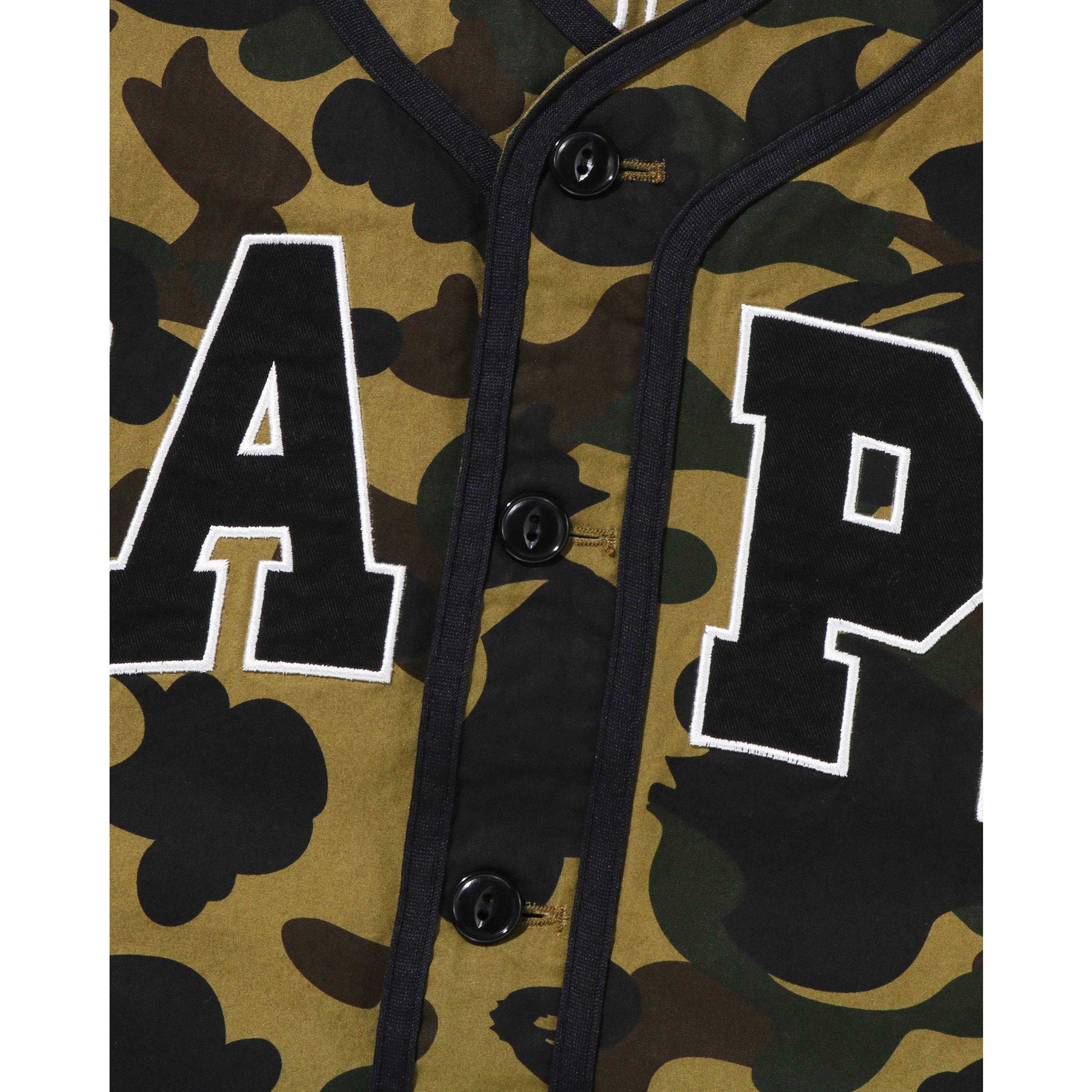 Green - A Bathing Ape - Men's Short-Sleeve Bowling Shirt - 9