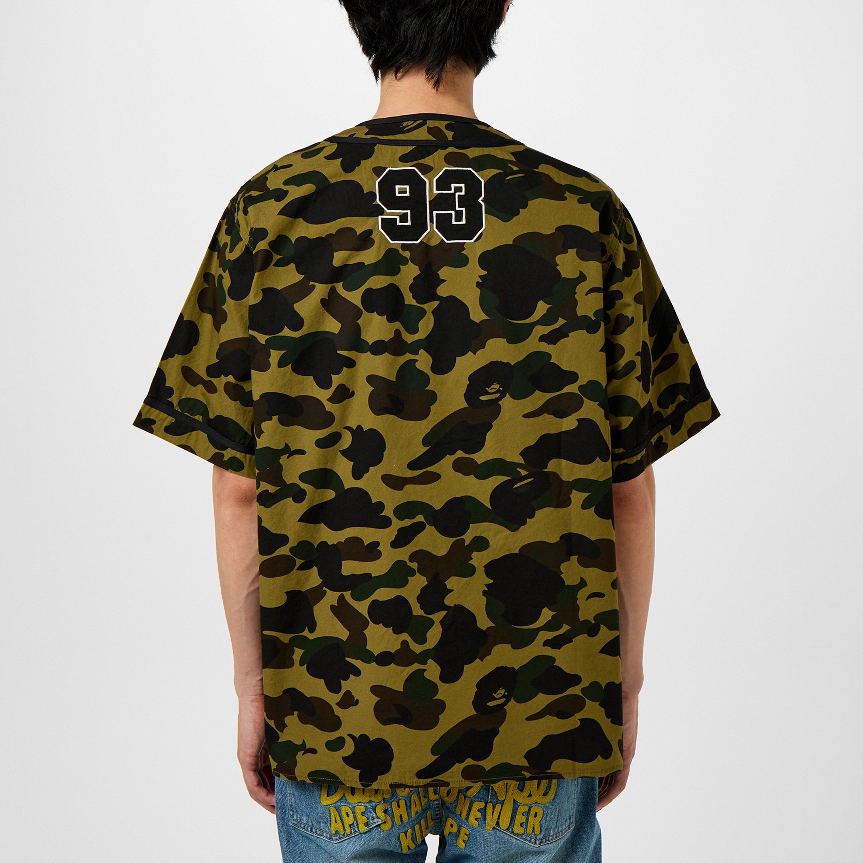 Green - A Bathing Ape - Men's Short-Sleeve Bowling Shirt - 3