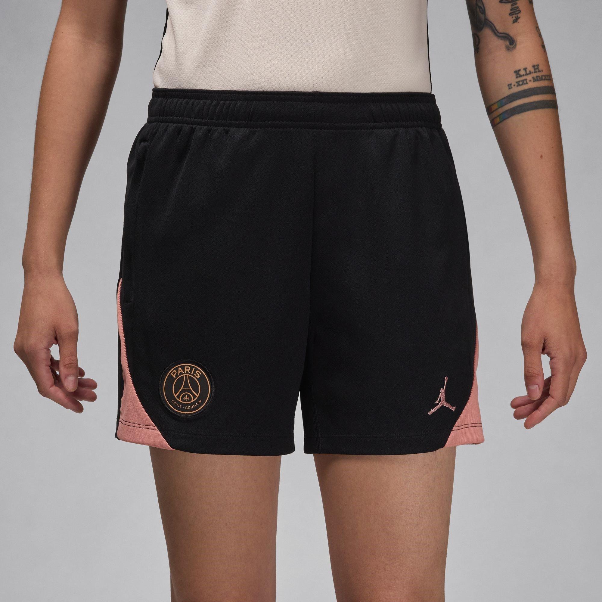 Nike Women's Paris Saint-Germain Strike Third Shorts 2024 2025 - Black - 14 (L)