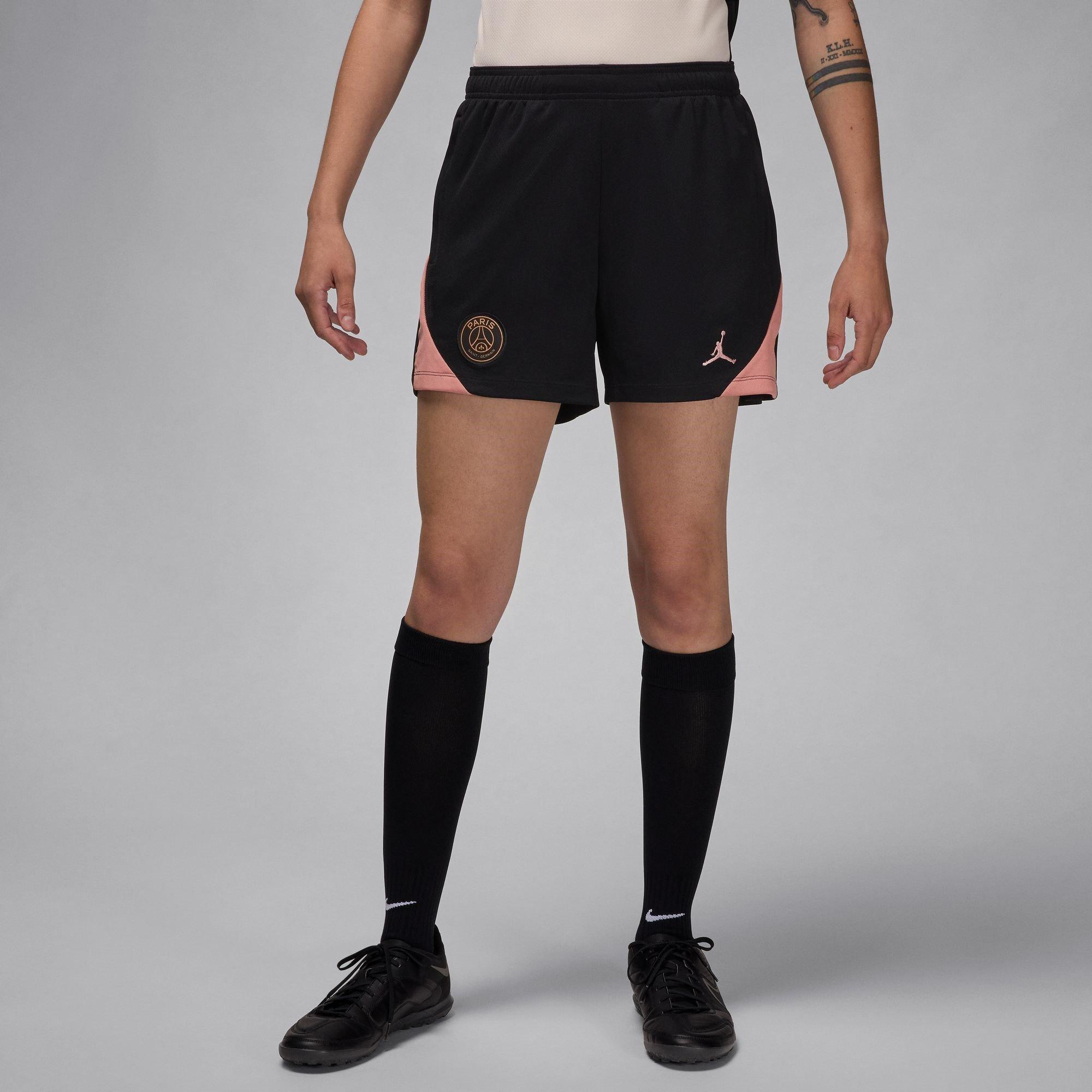 Black - Nike - Paris Saint-Germain Strike Third Shorts 2024 2025 Womens - 3