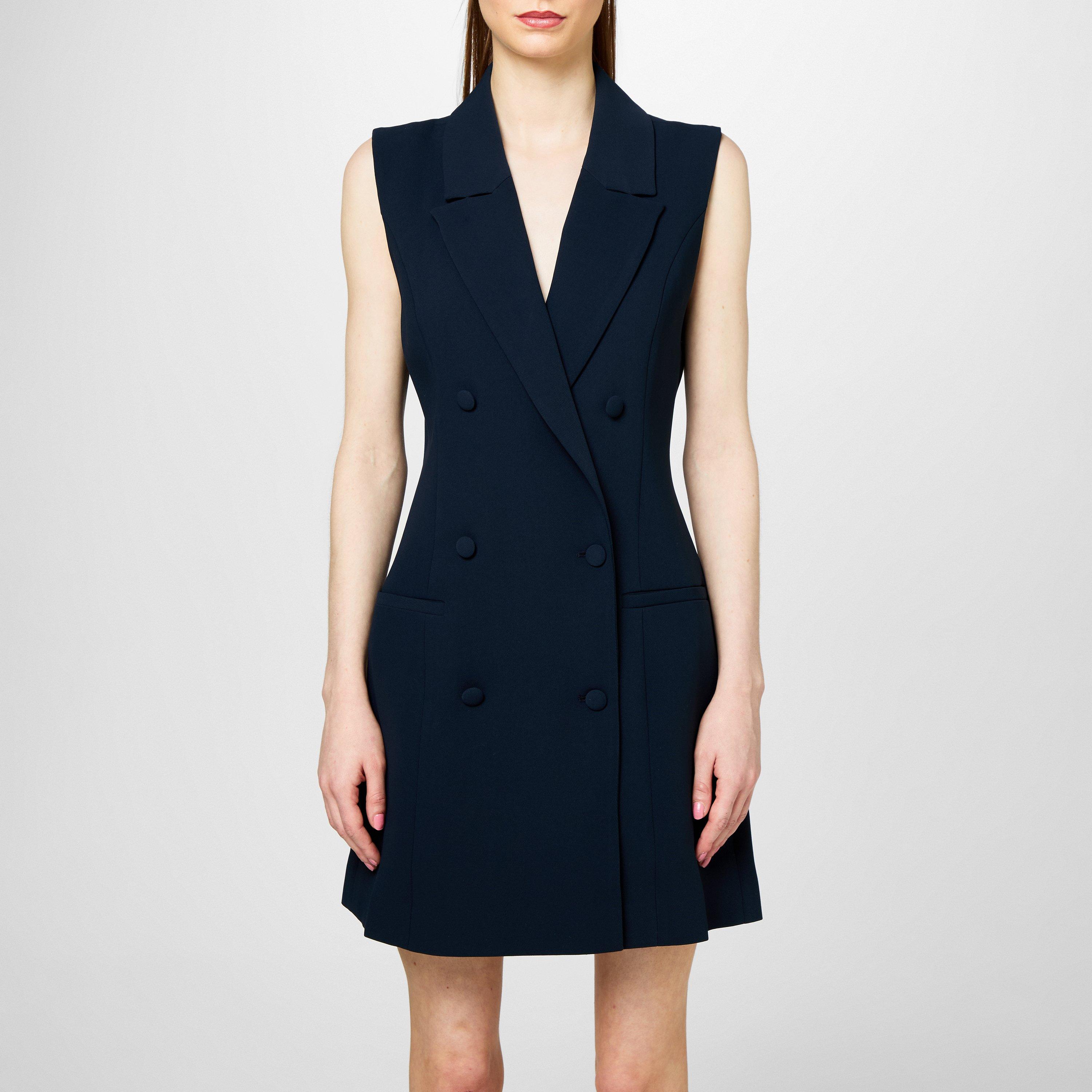 good american suiting exec mini dress Good American Suiting Exec Mini Dress in Ivory001 Shop Modest Fashion