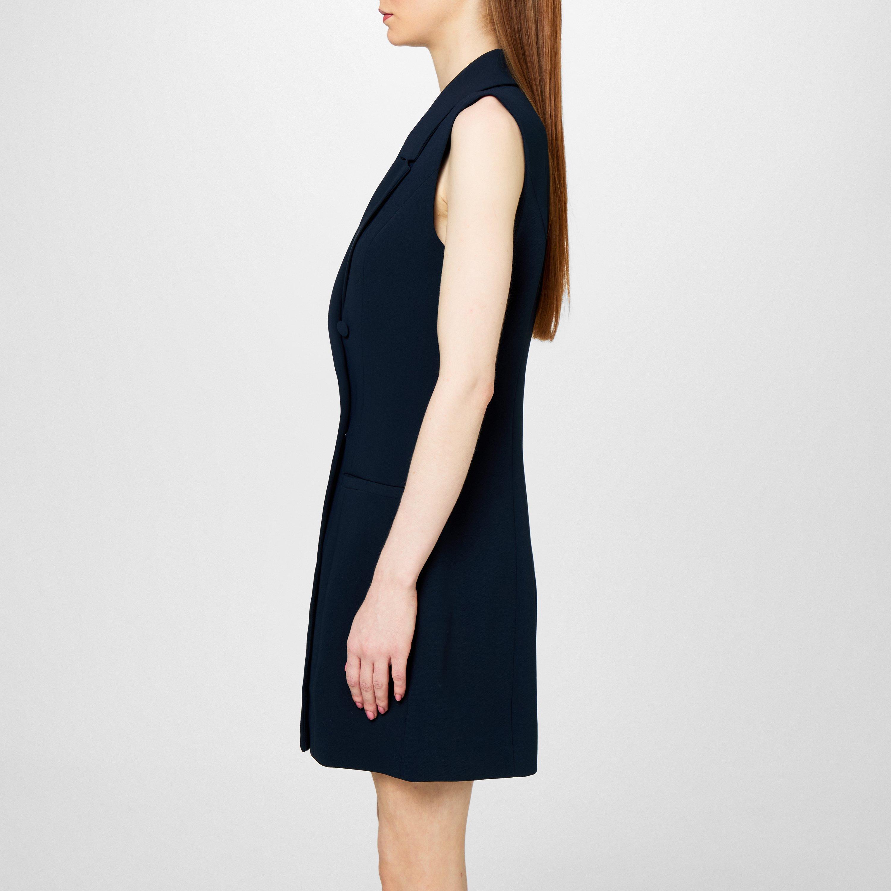 new navy002 - Good American - Women's Luxe Suiting Mini Blazer Dress - 2