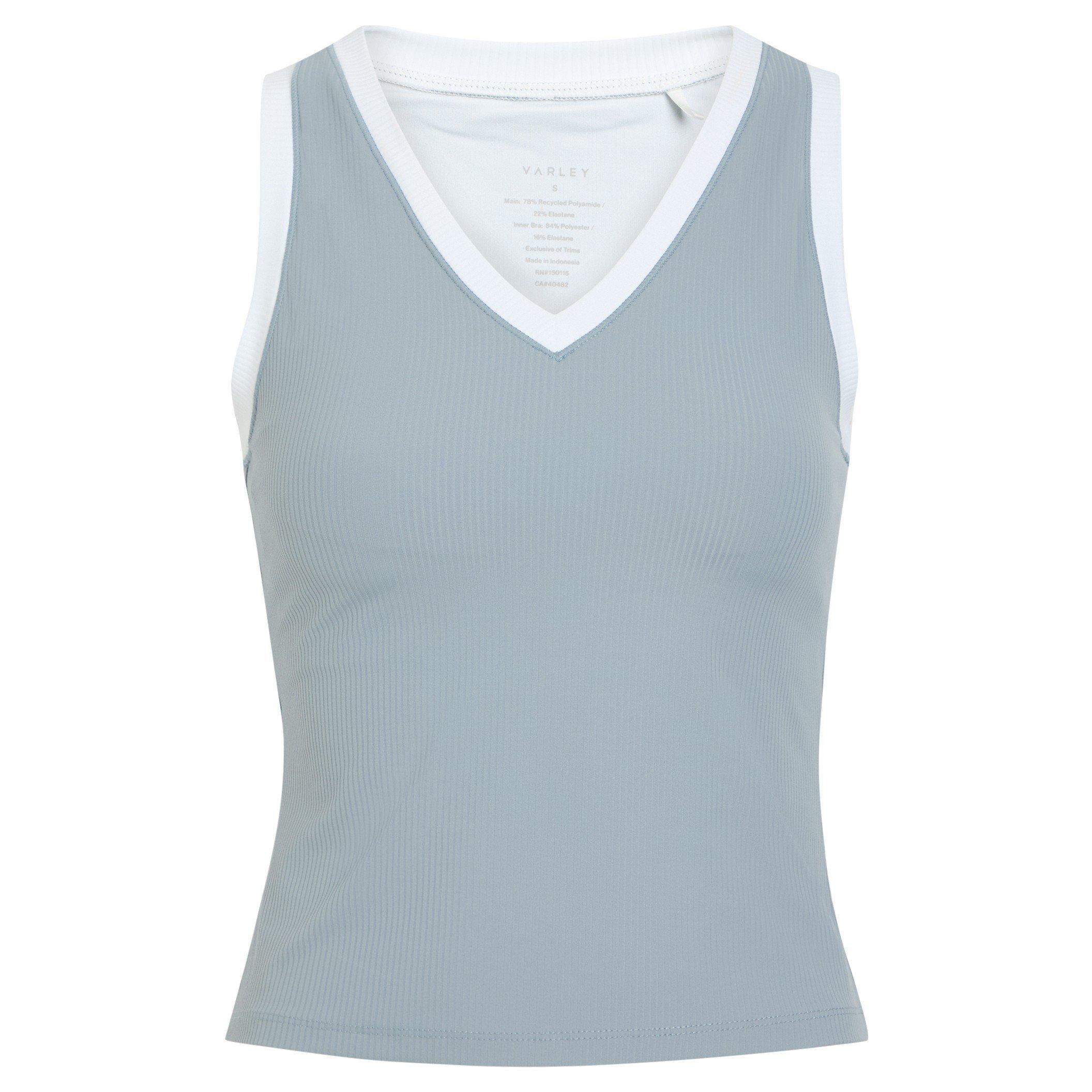GREY - Varley - CHIA V-NECK TANK