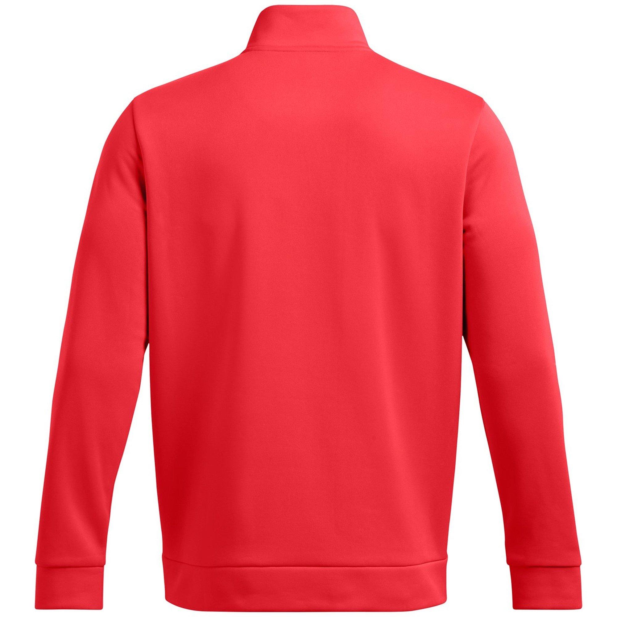 Vermelho - Under Armour - quarter Zip Fleece - 5