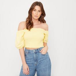 Be You BY Puff Sleeve Top Womens