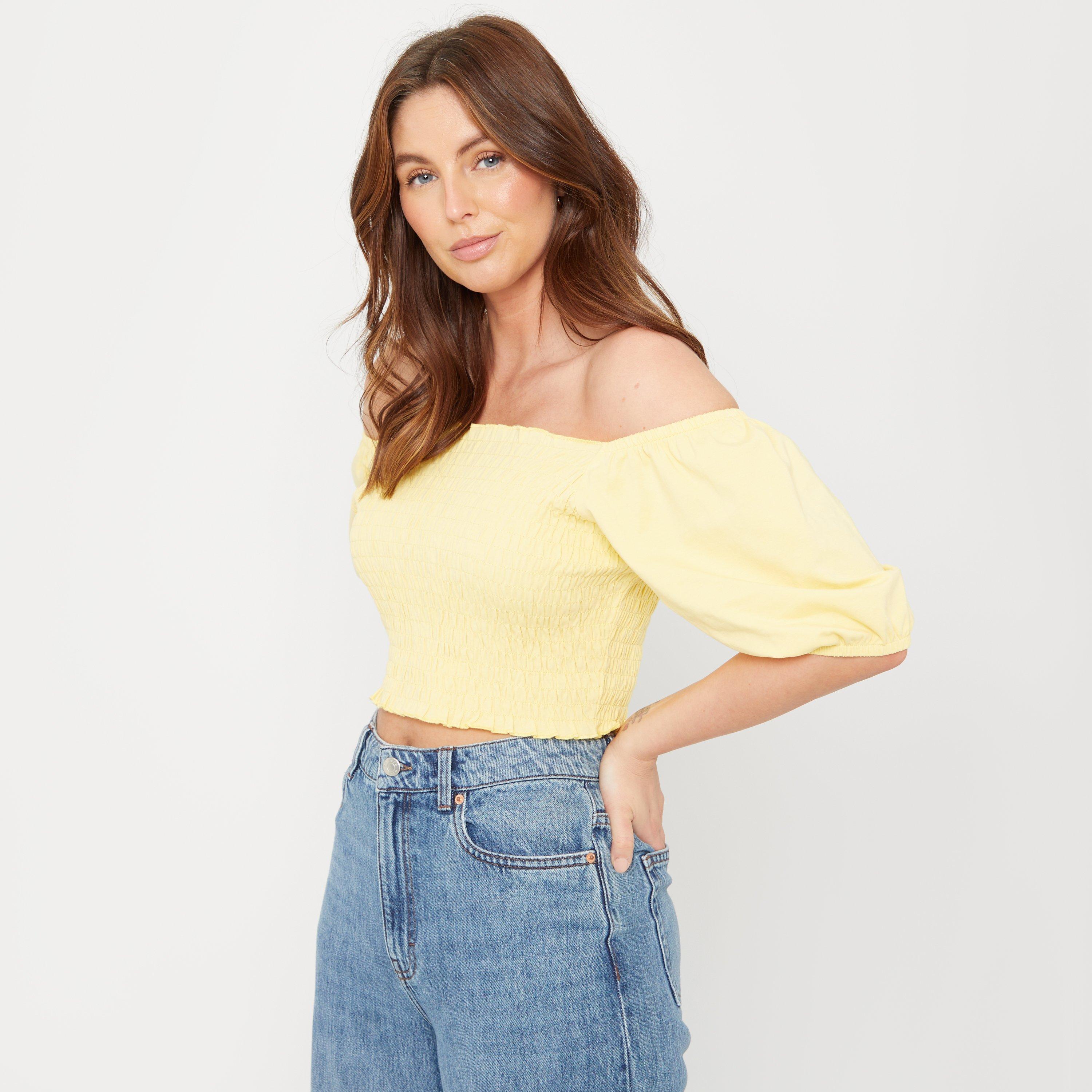 Lemon - Be You - Puff Sleeve Top Womens - 5