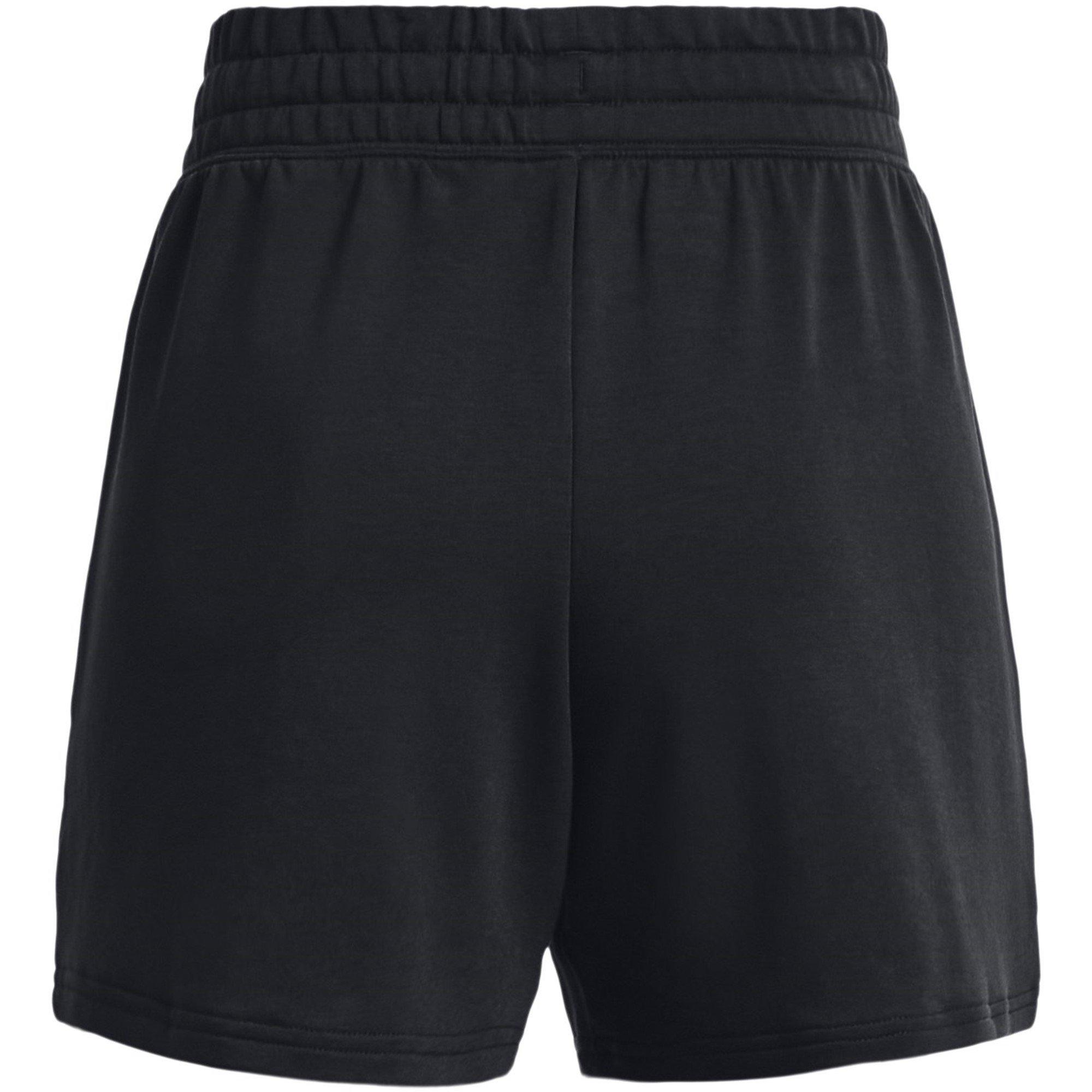 Black - Under Armour - Rival Terry Performance Gym Shorts - 6