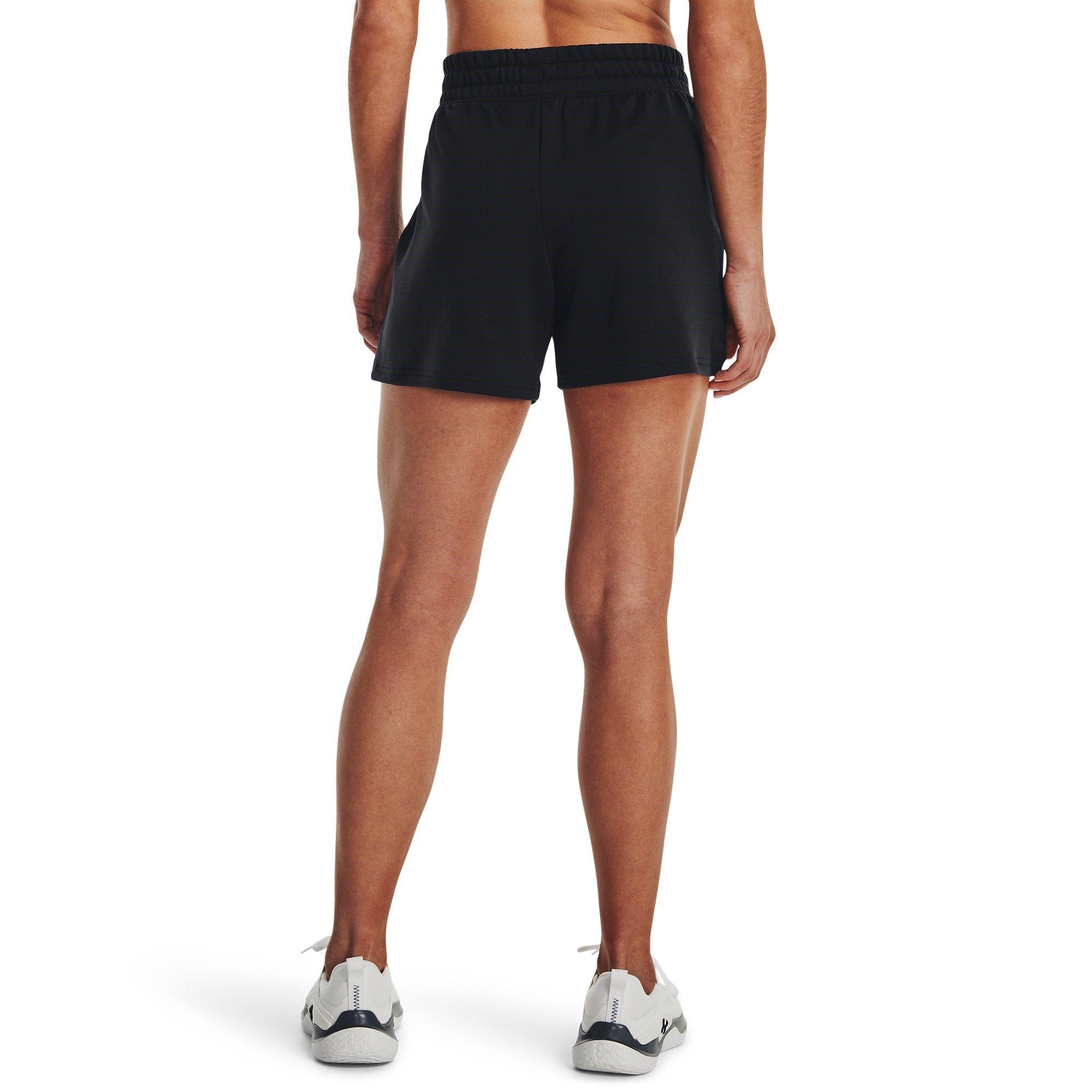 Black - Under Armour - Rival Terry Performance Gym Shorts - 3