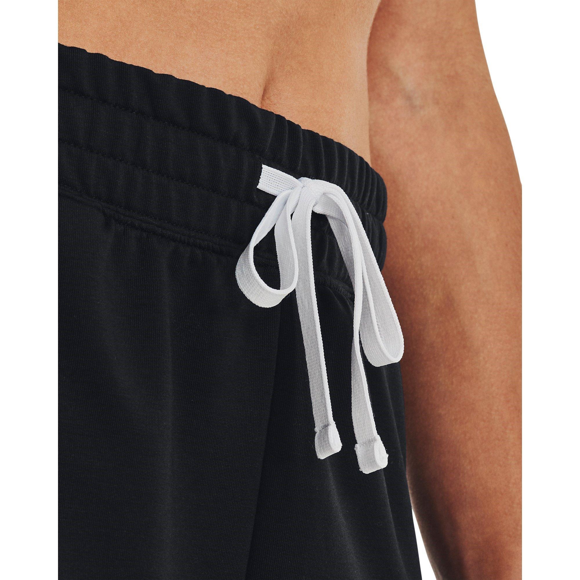 Black - Under Armour - Rival Terry Performance Gym Shorts - 5