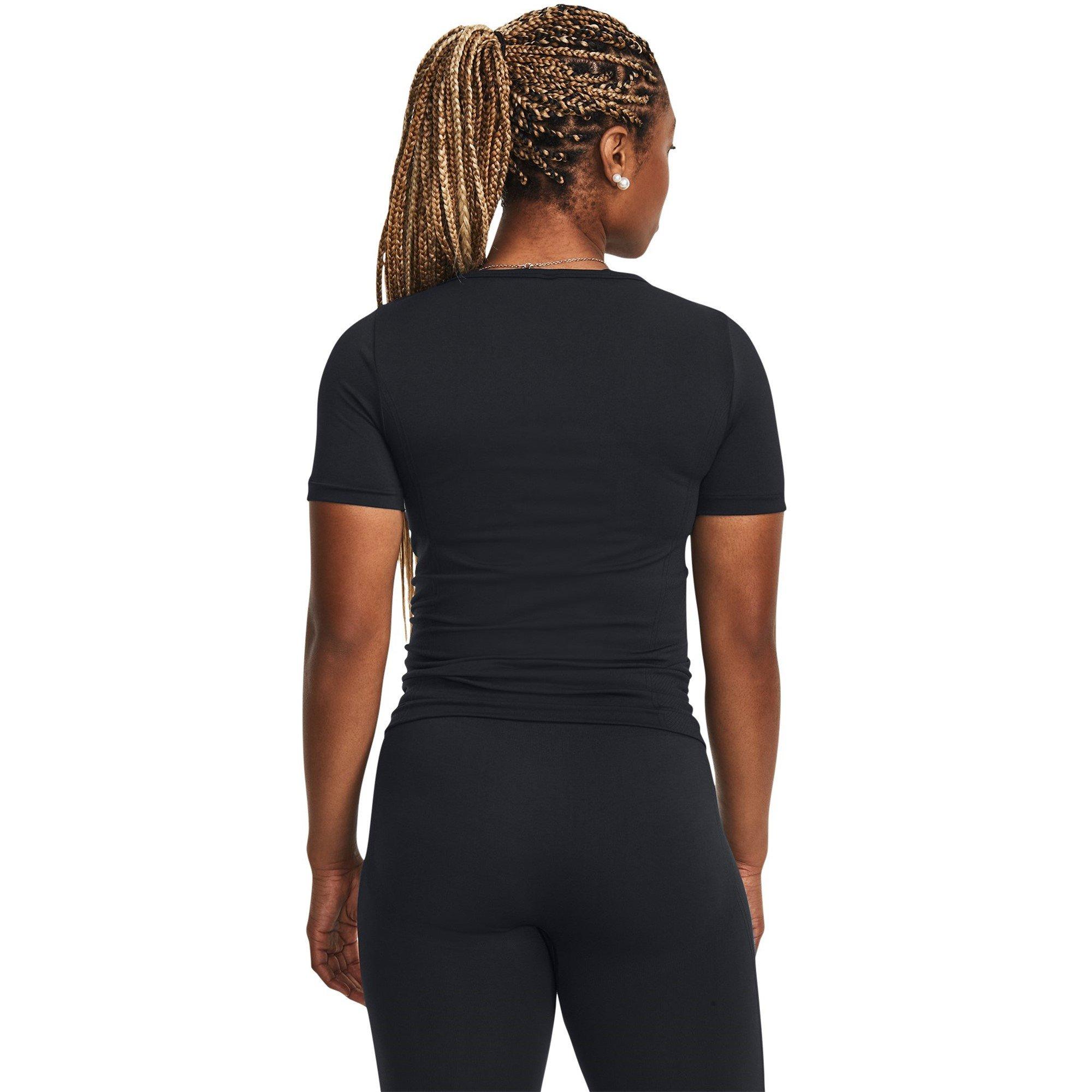 Black - Under Armour - Vanish Seamless Short-Sleeve Performance Gym Top - 4