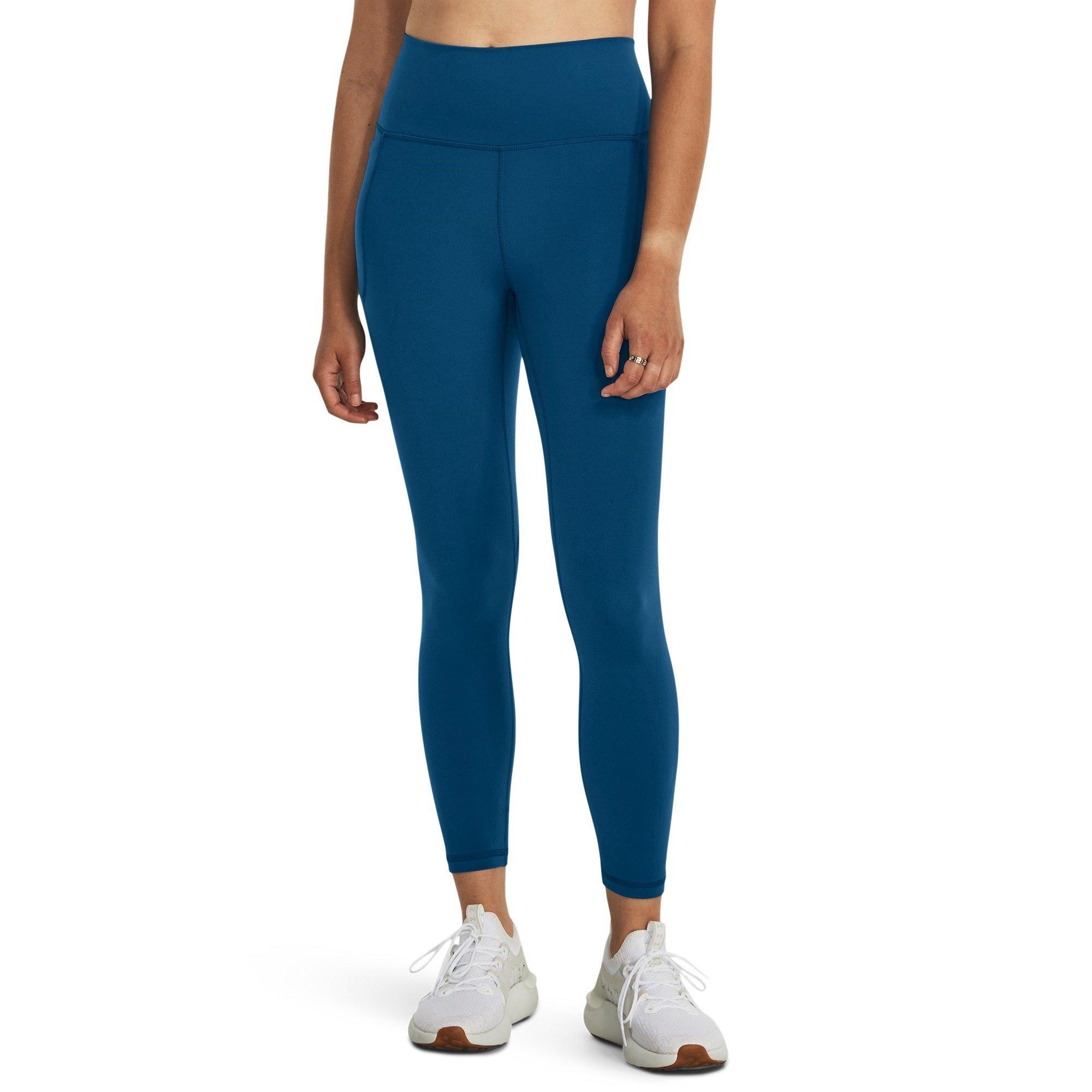 Blue - Under Armour - Meridian Pintuck Ankle Leggings - 2