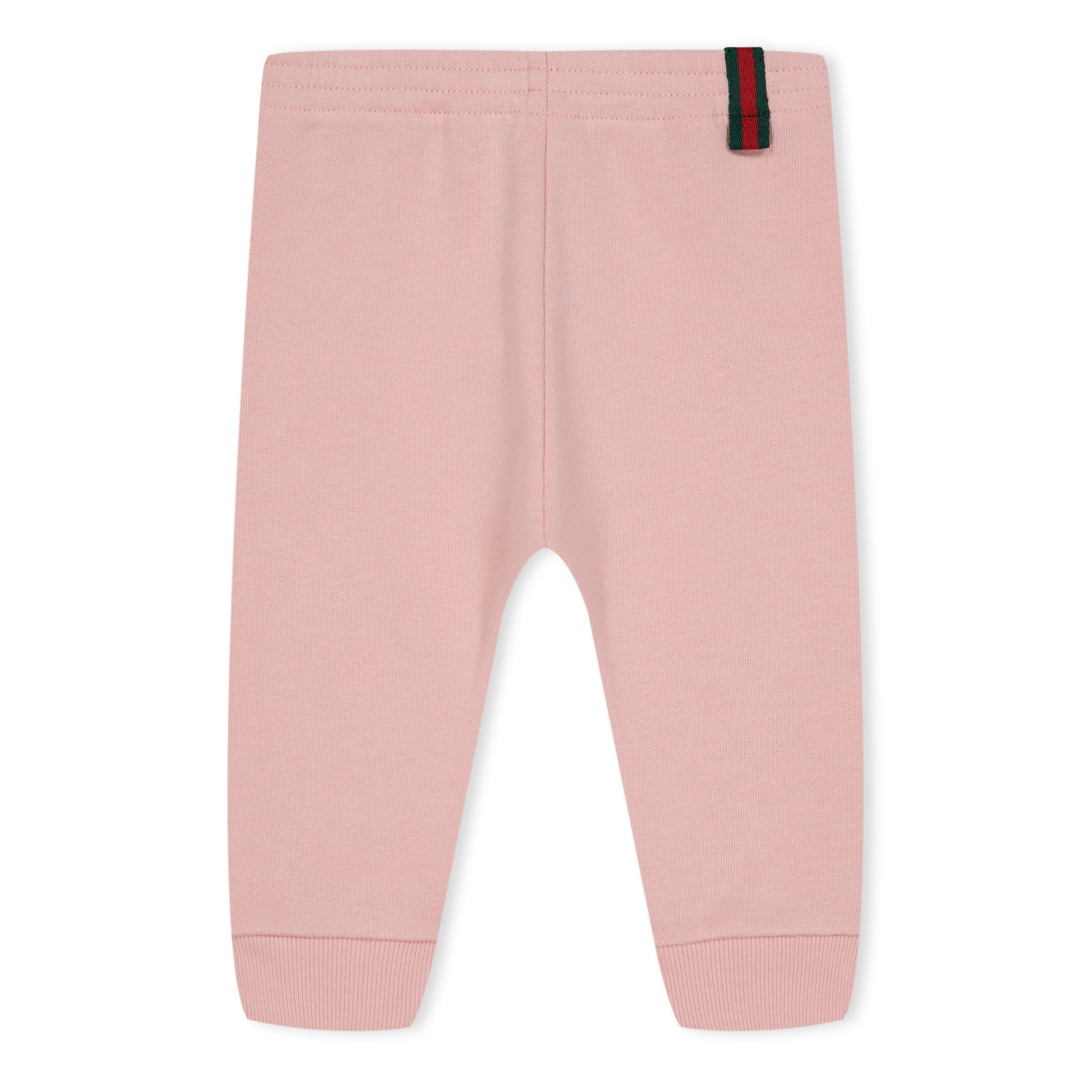 Gucci Logo Jogging Bottoms Infants - Pink 5658 - Size 36M