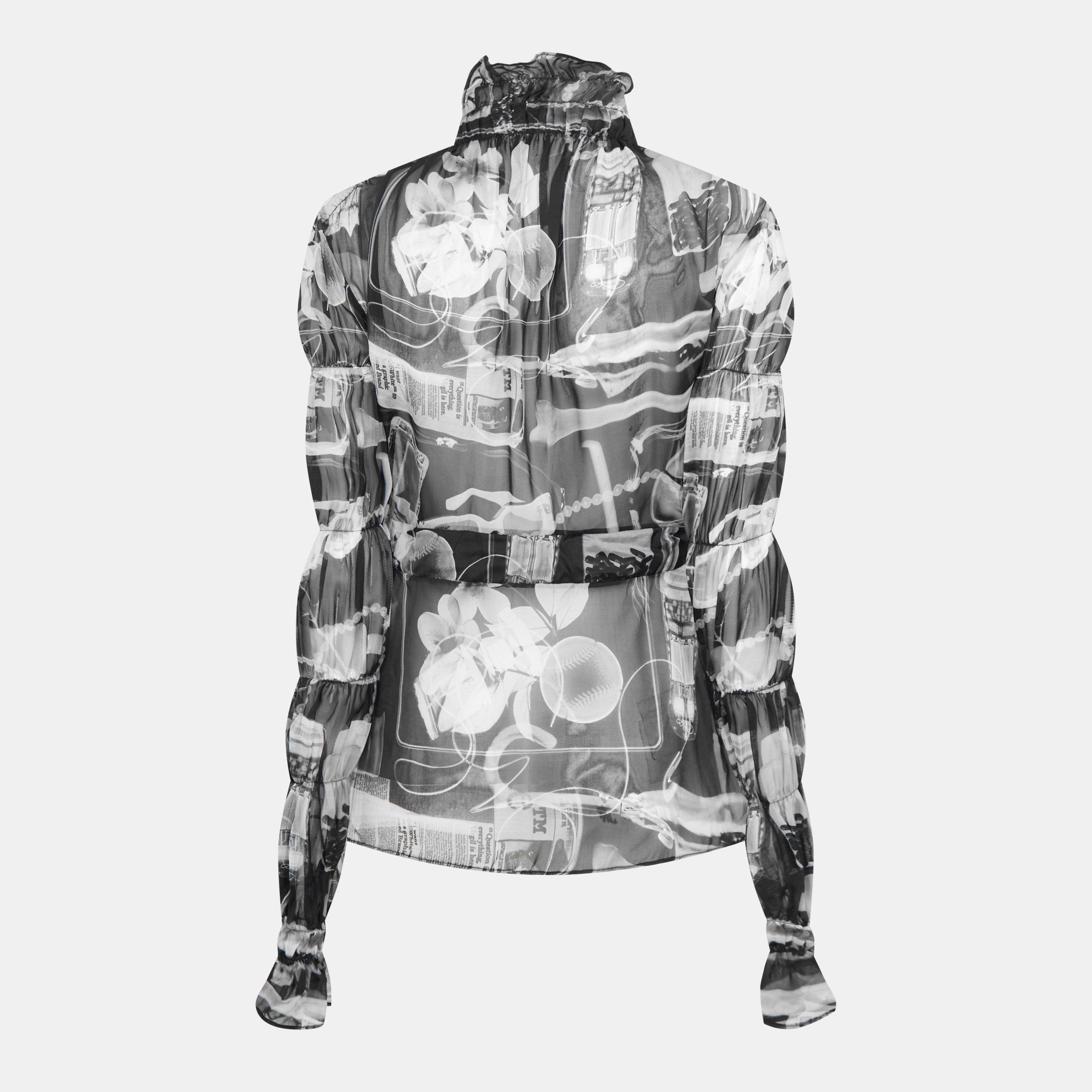 Wht Blk - Off White - Women's Long-Sleeve Shirt - 2