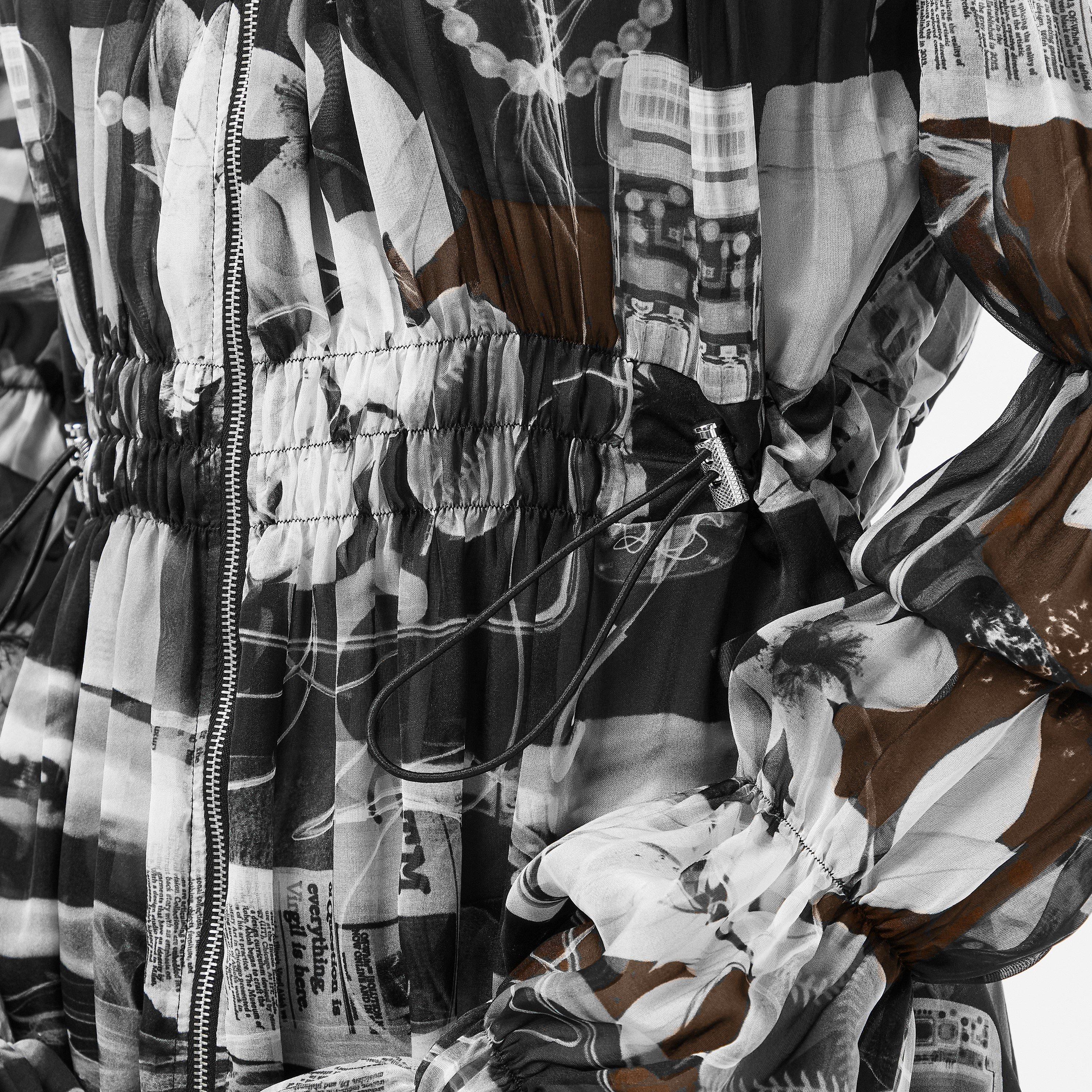 Wht Blk - Off White - Women's Long-Sleeve Shirt - 5